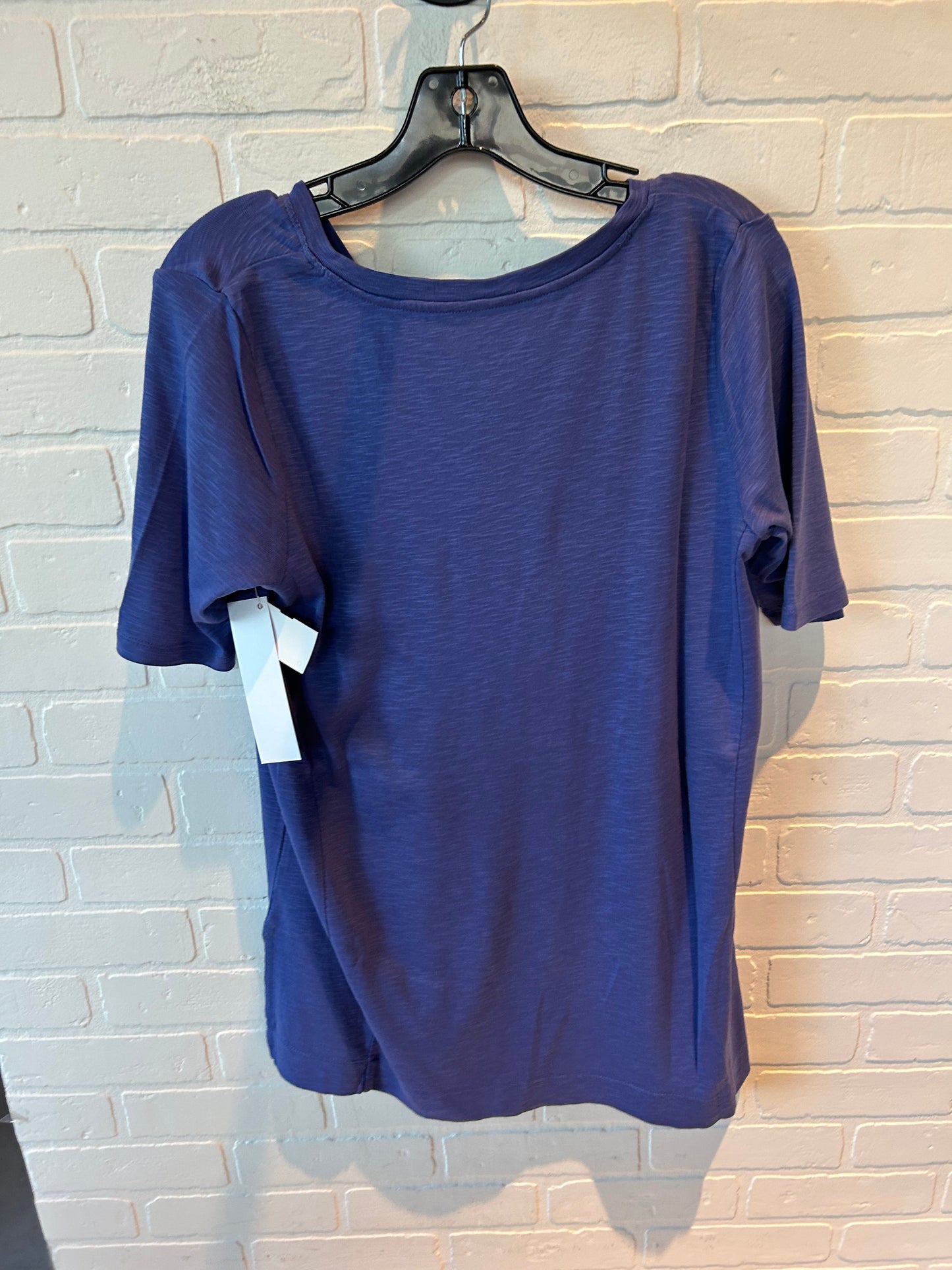 Top Short Sleeve Basic By J. Jill In Purple, Size: M