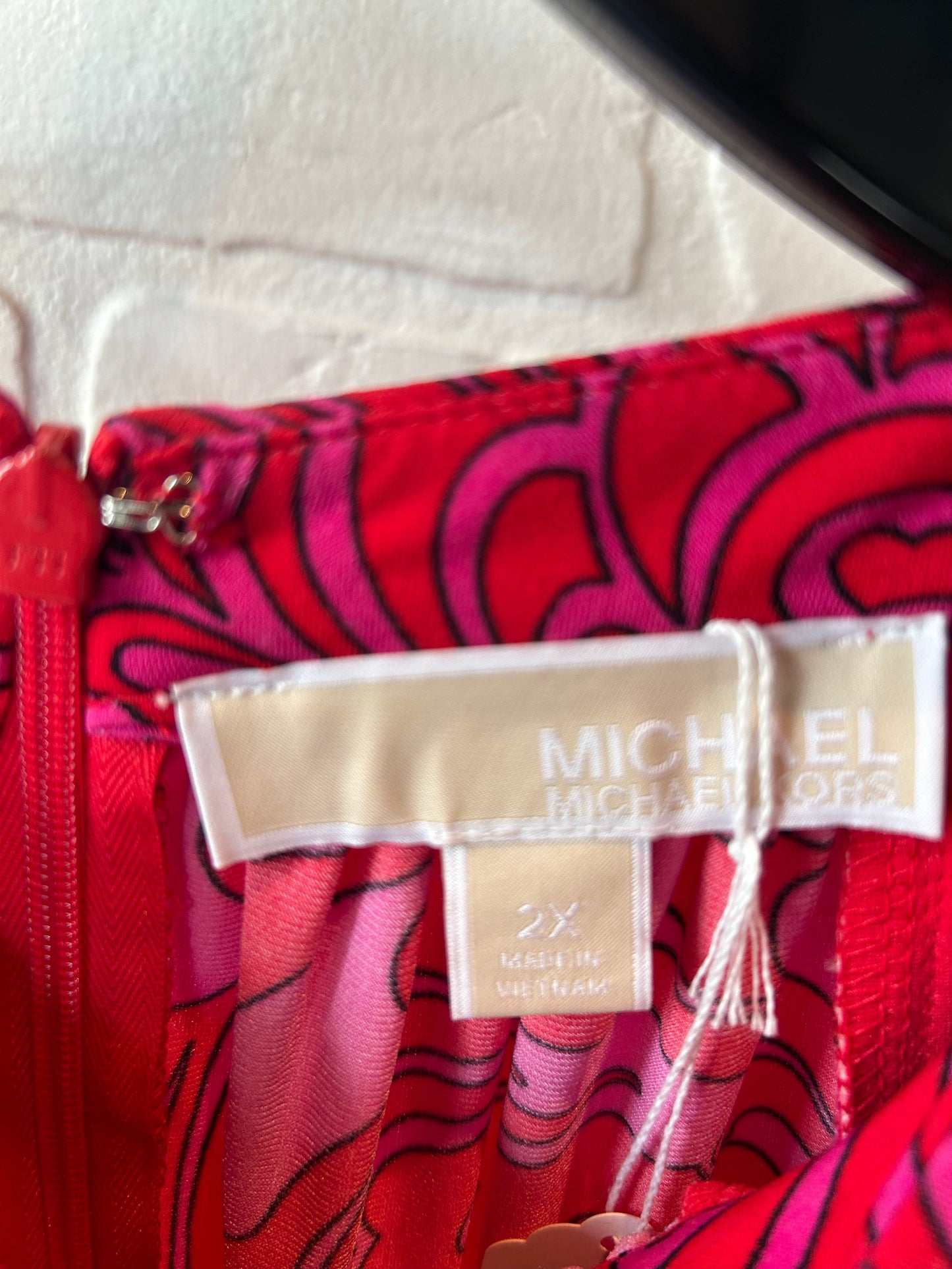 Dress Party Short By Michael By Michael Kors In Red, Size: 2x