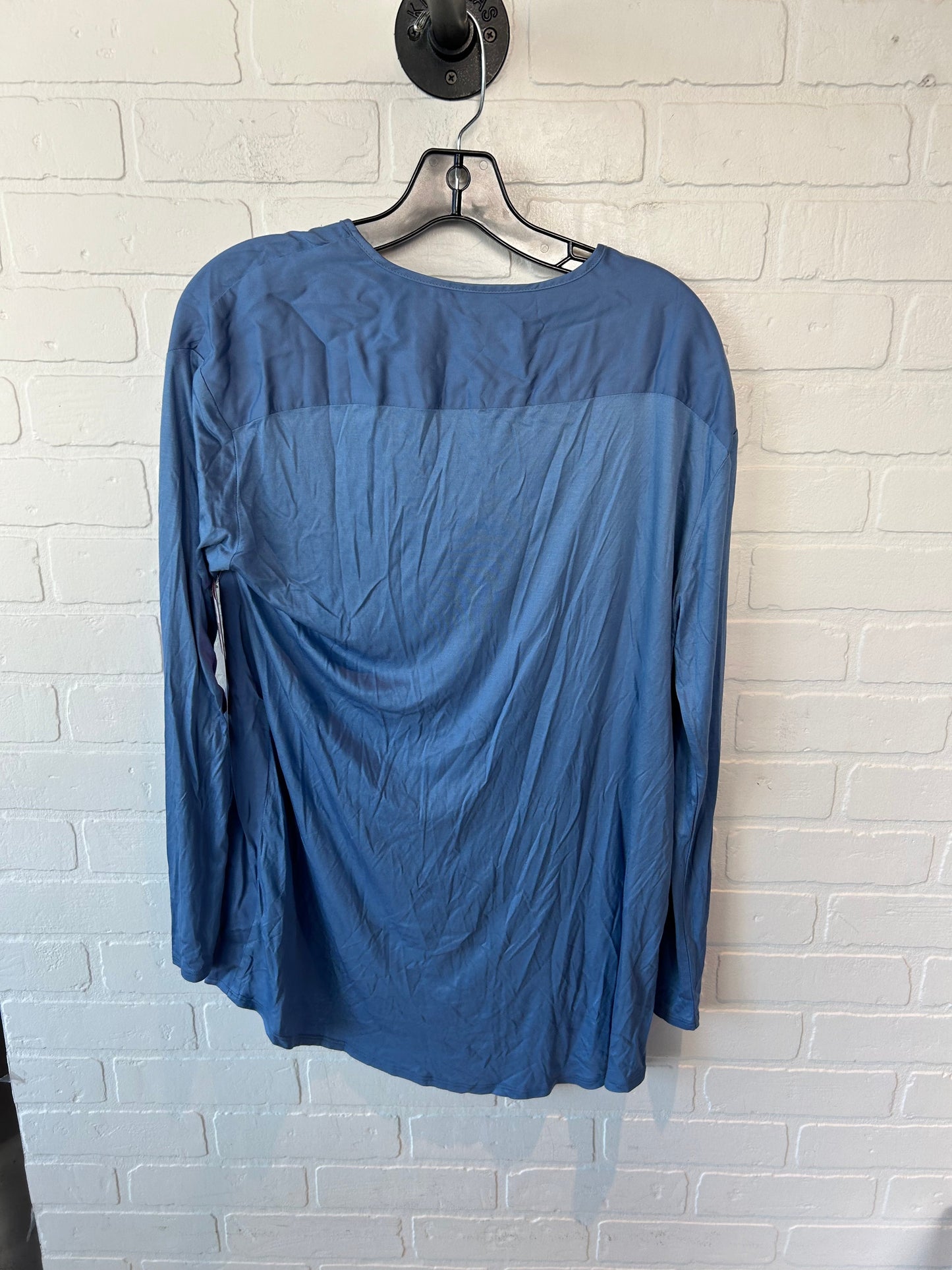 Top Long Sleeve By Chicos In Blue, Size: M