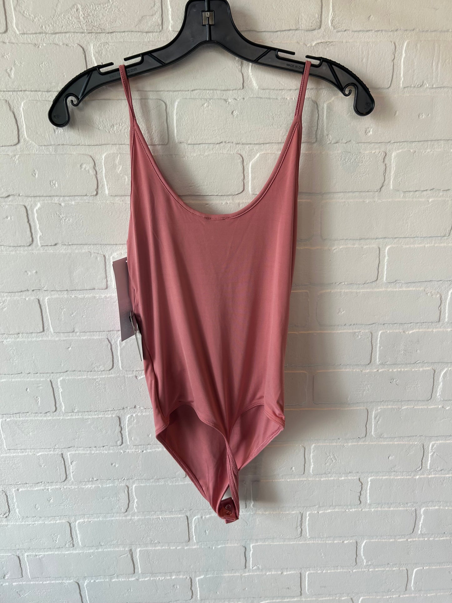 Bodysuit By Express In Pink, Size: Xs