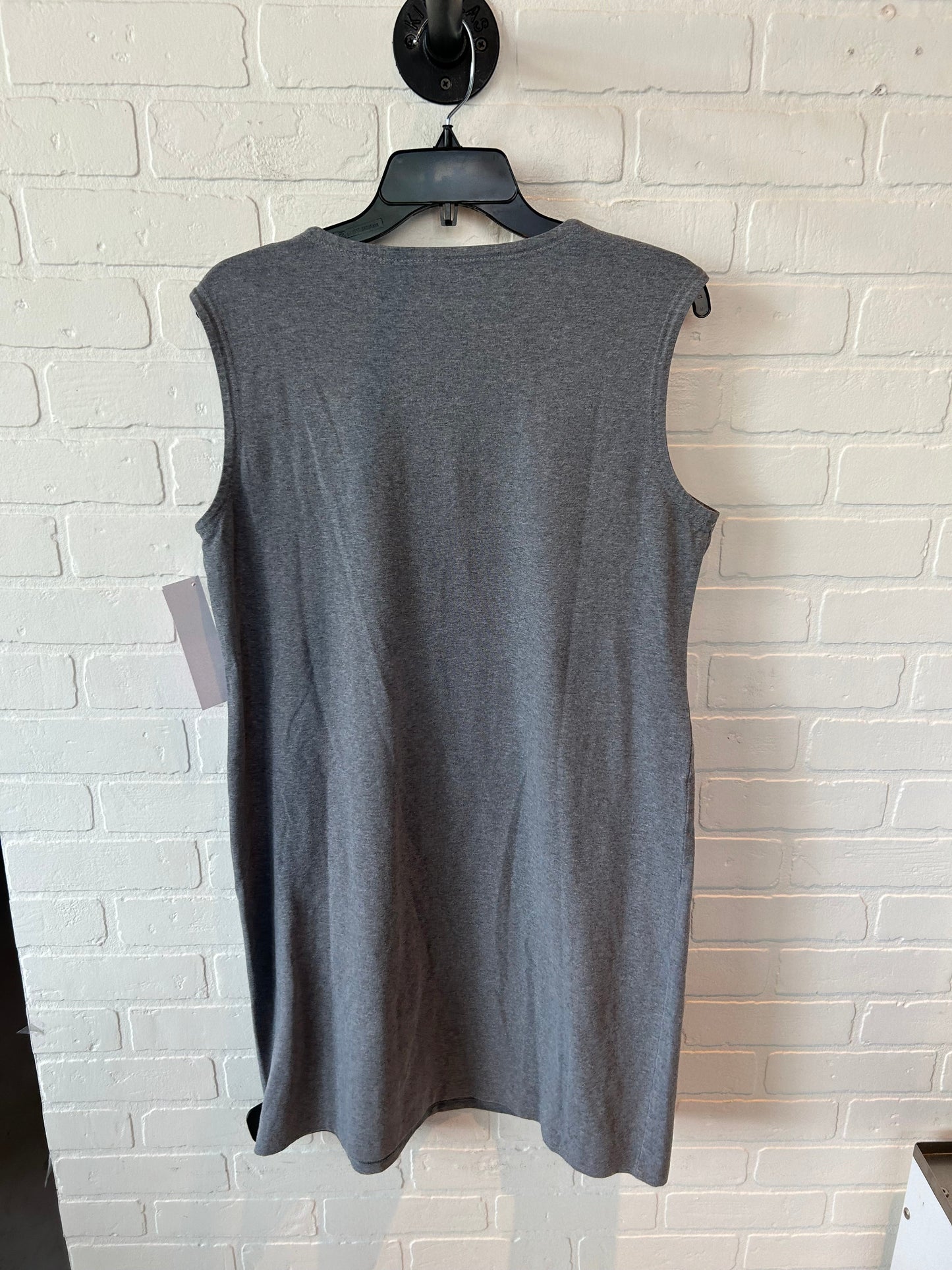 Dress Casual Short By Eileen Fisher In Grey, Size: S