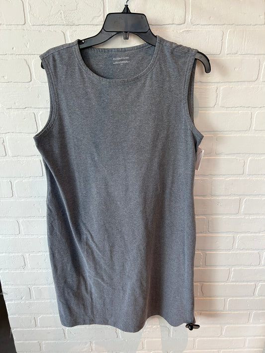 Dress Casual Short By Eileen Fisher In Grey, Size: S