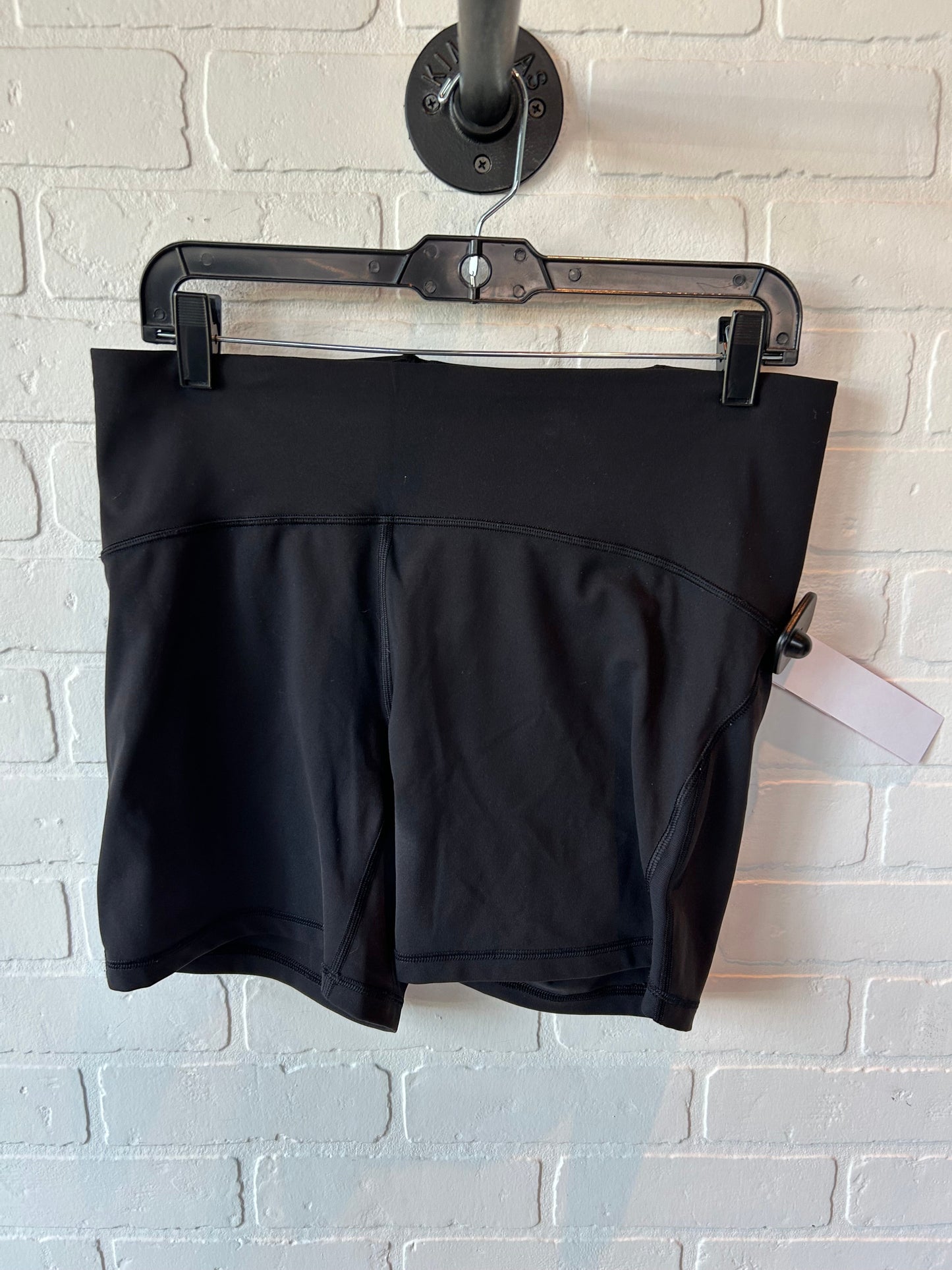 Athletic Shorts By Lululemon In Black, Size: 12