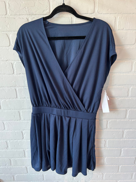 Romper By Clothes Mentor In Blue, Size: M