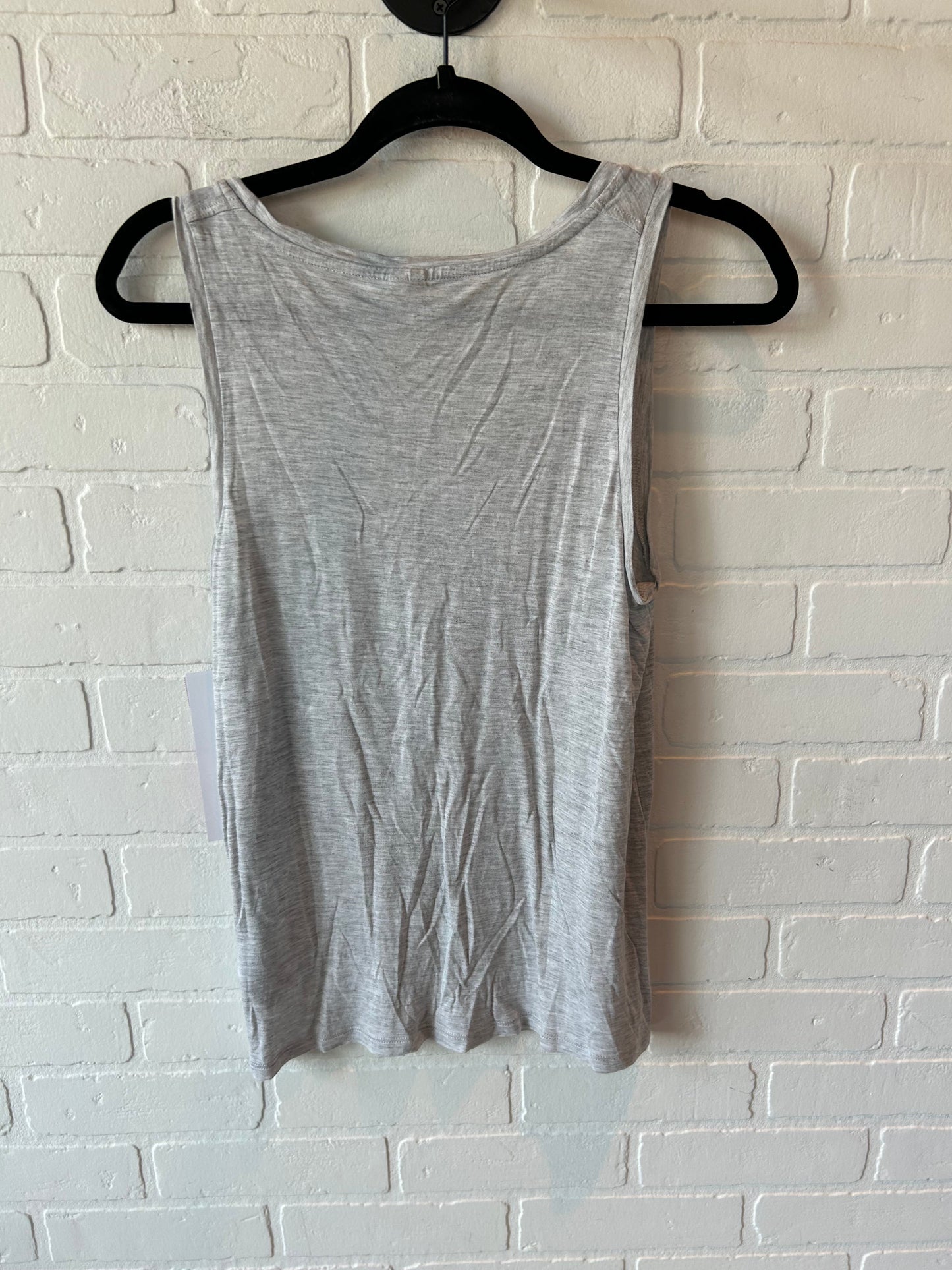 Top Sleeveless Basic By Banana Republic In Grey, Size: S