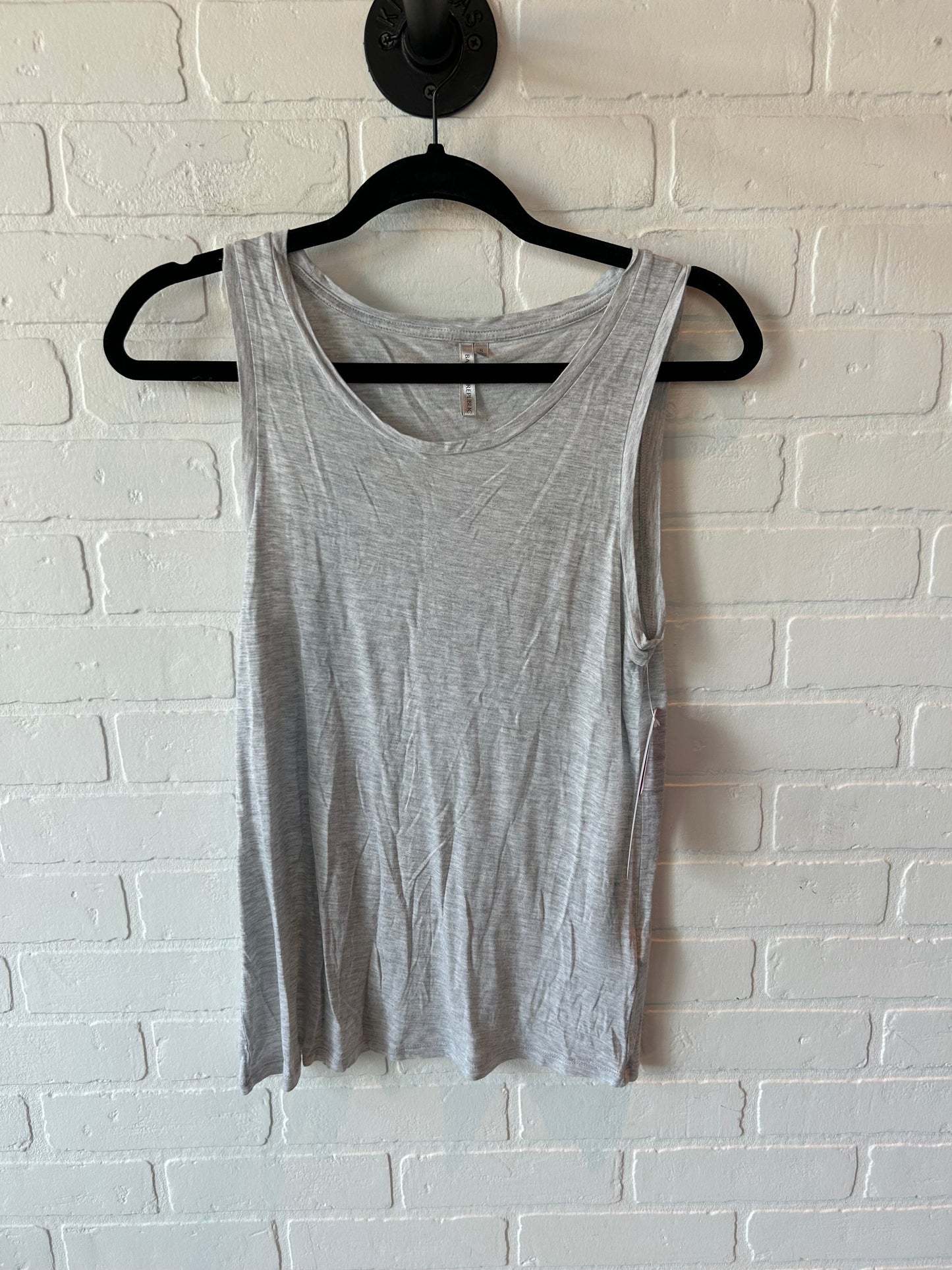 Top Sleeveless Basic By Banana Republic In Grey, Size: S