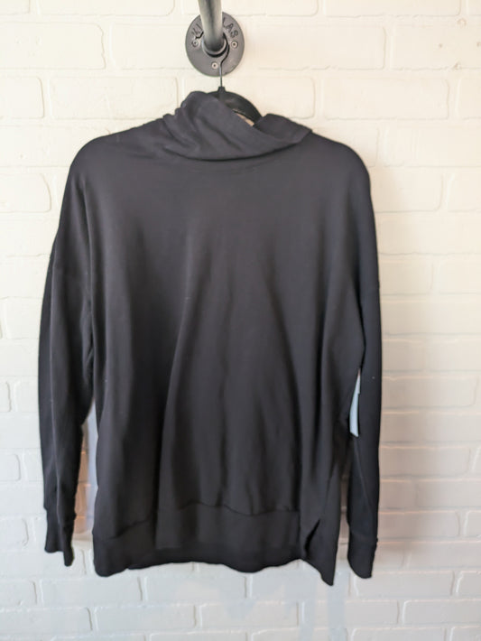 Athletic Sweatshirt Collar By Zella In Black, Size: L