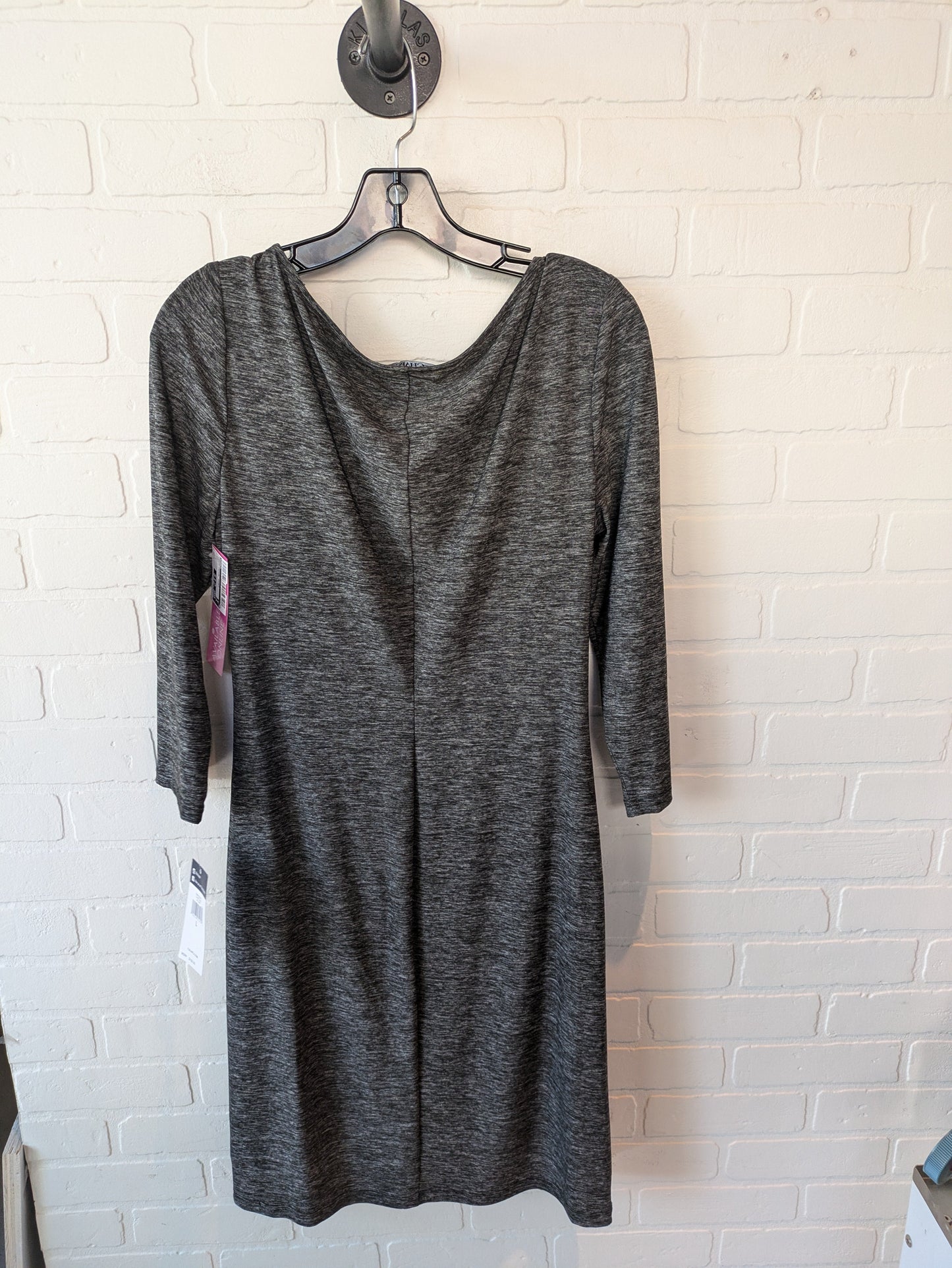 Dress Casual Short By Chaps In Grey, Size: L