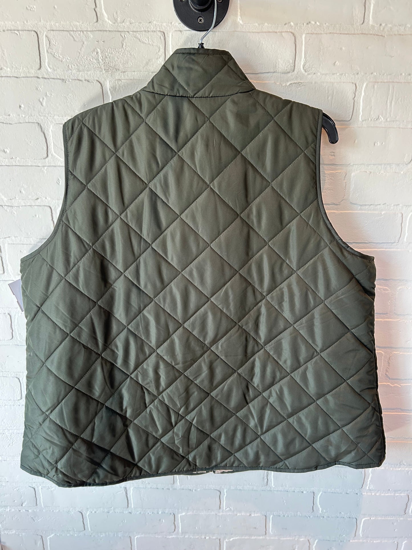 Vest Puffer & Quilted By Market & Spruce In Green, Size: 3x