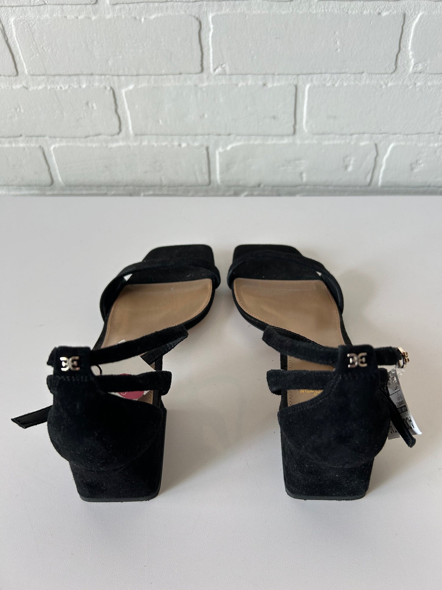 Sandals Heels Kitten By Sam Edelman In Black, Size: 7.5