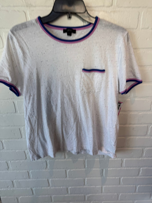 Top Short Sleeve Basic By J. Crew In White, Size: L