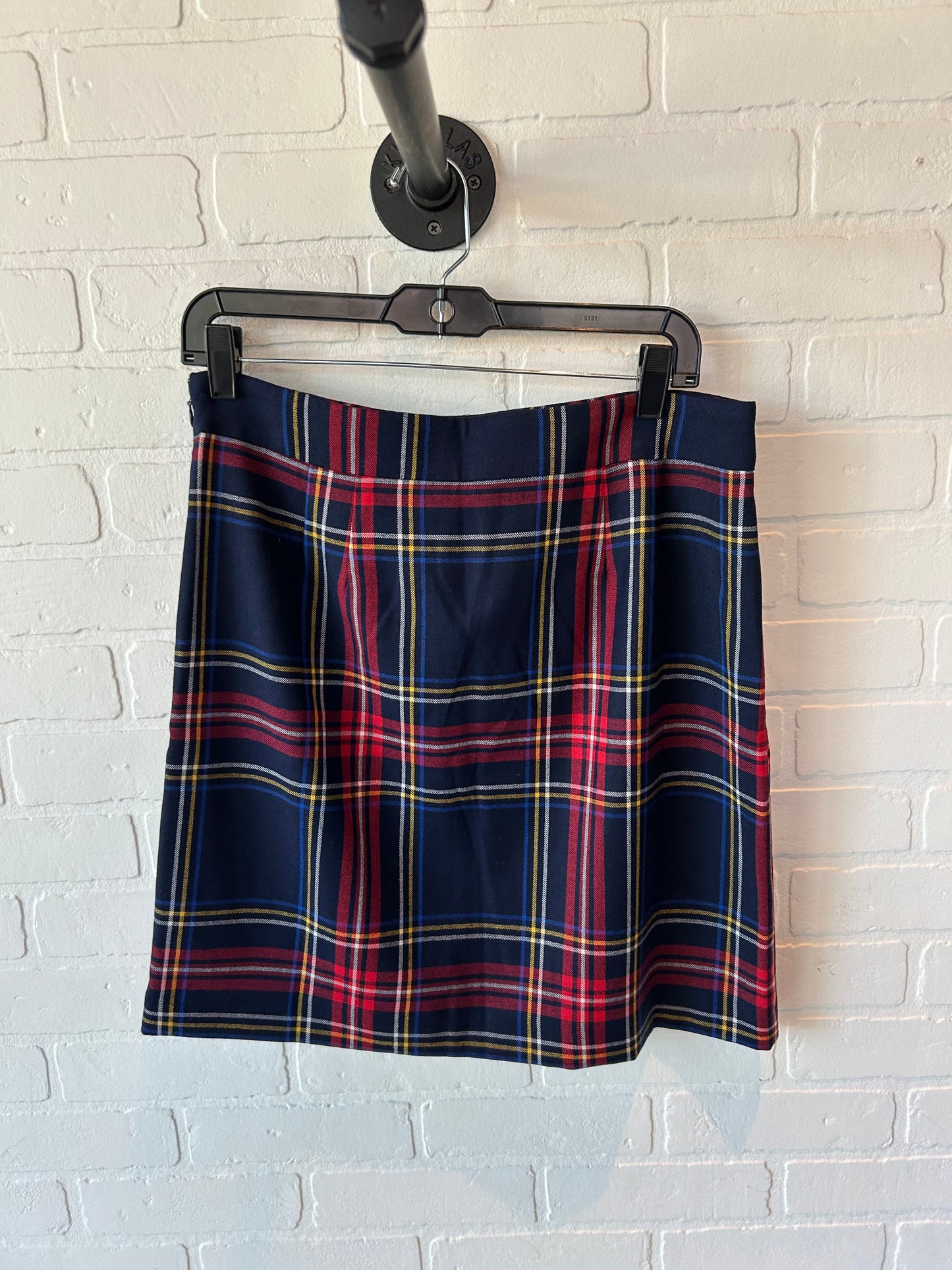 Skirt Mini & Short By Talbots In Blue & Red, Size: 10petite