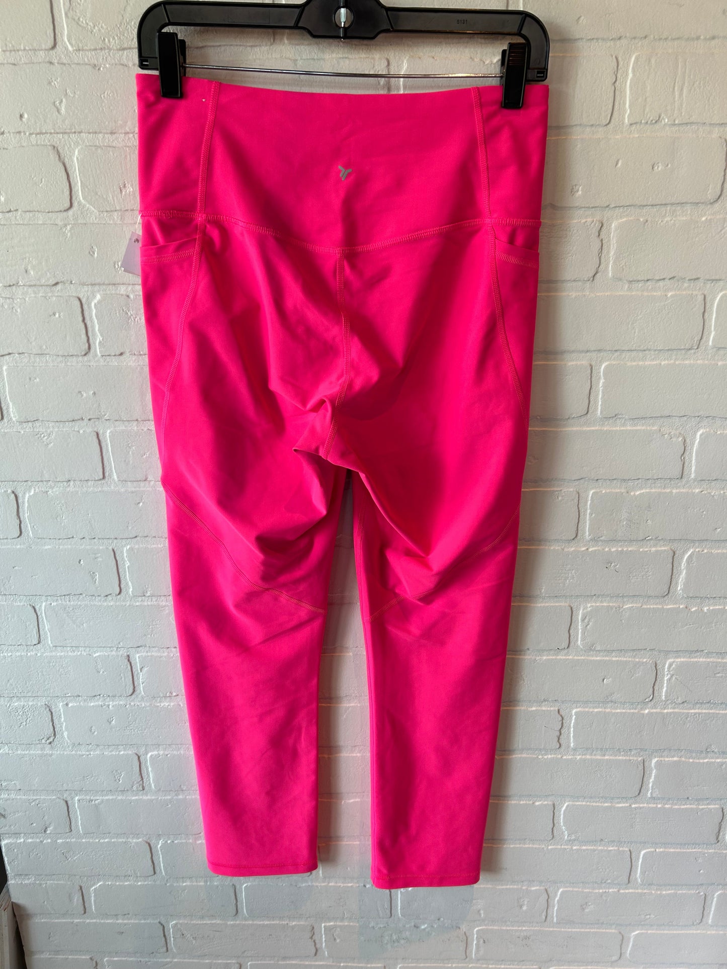 Athletic Leggings By Old Navy In Pink, Size: 12