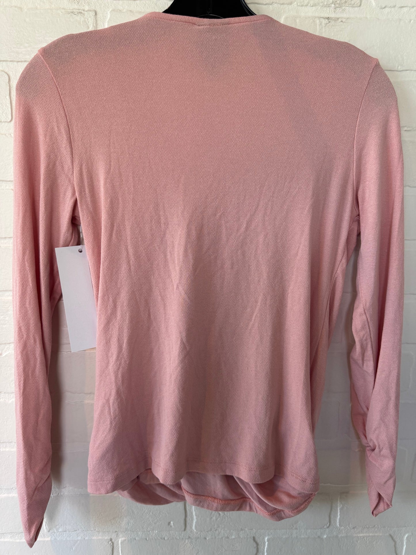 Top Long Sleeve By Bobeau In Pink, Size: Xs