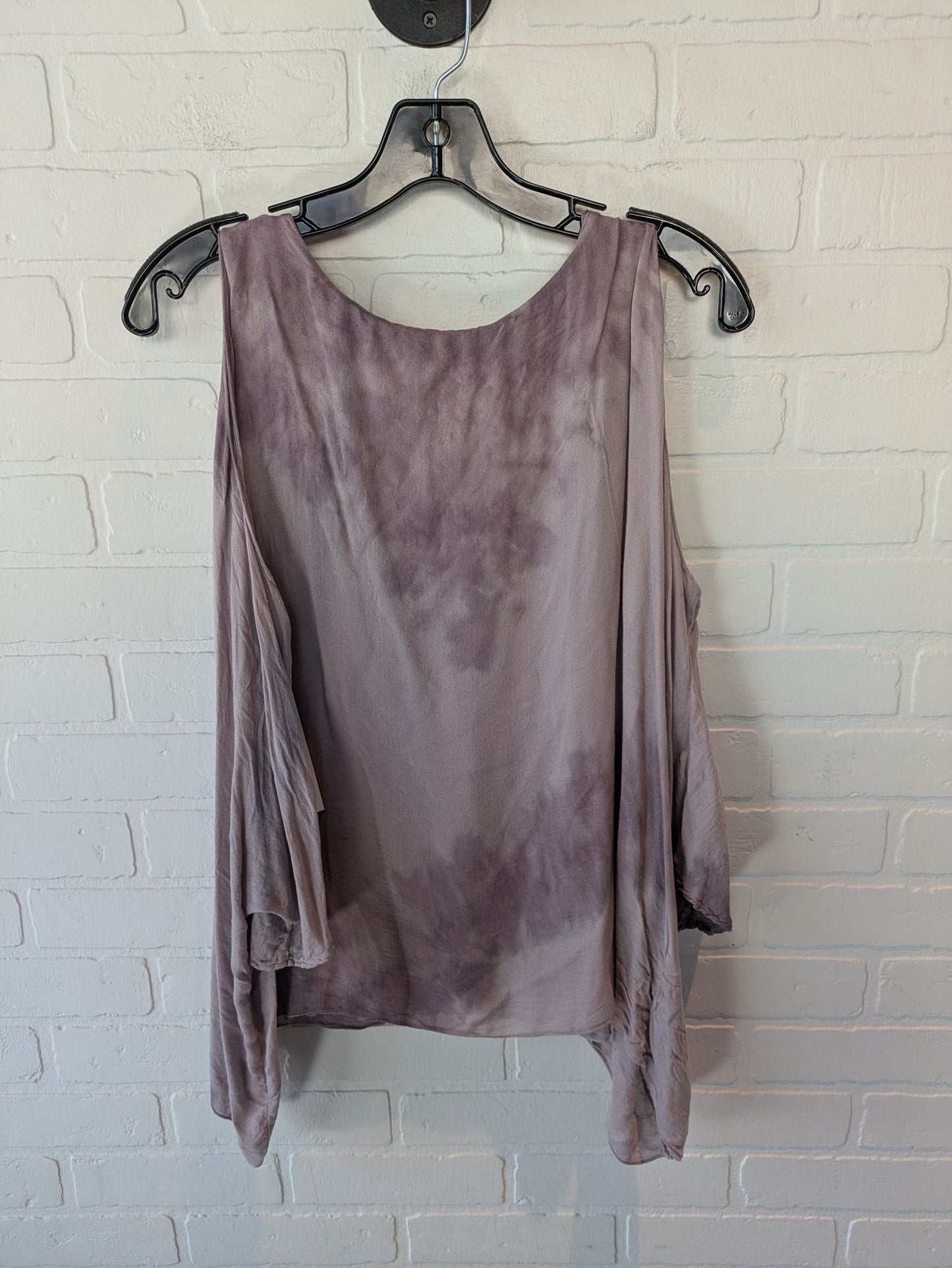 Top Long Sleeve By Democracy In Purple, Size: S