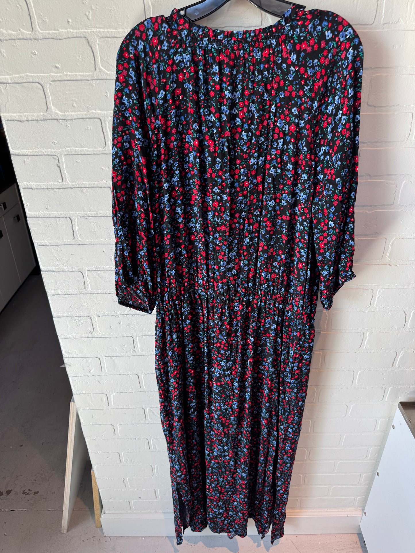 Dress Casual Maxi By Gap In Black & Blue, Size: Xl