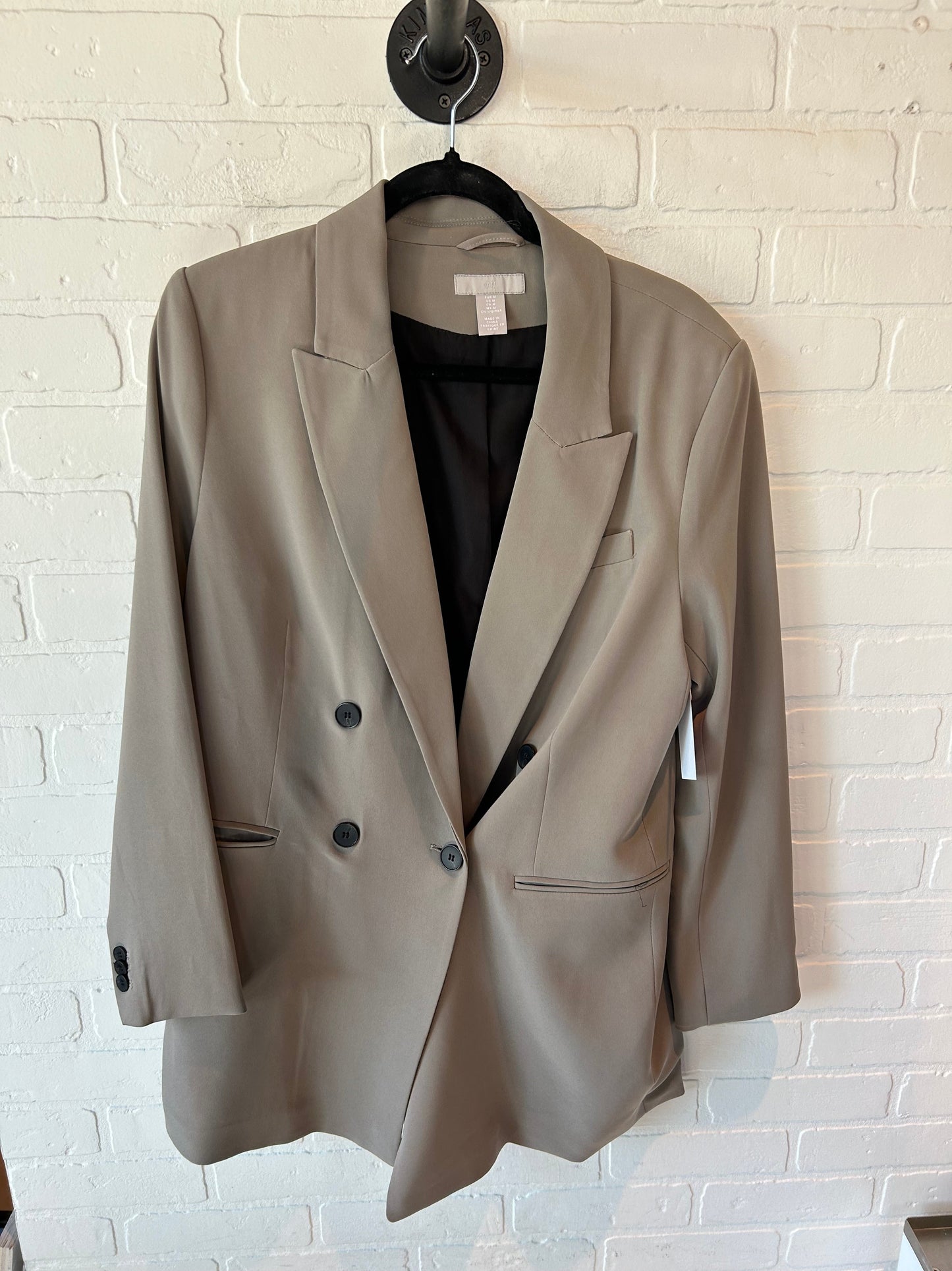 Blazer By H&m In Tan, Size: M