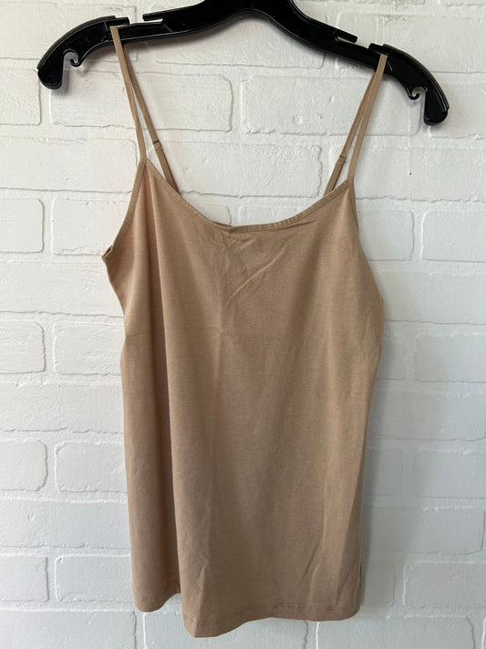 Top Cami By Time And Tru In Tan, Size: Xs