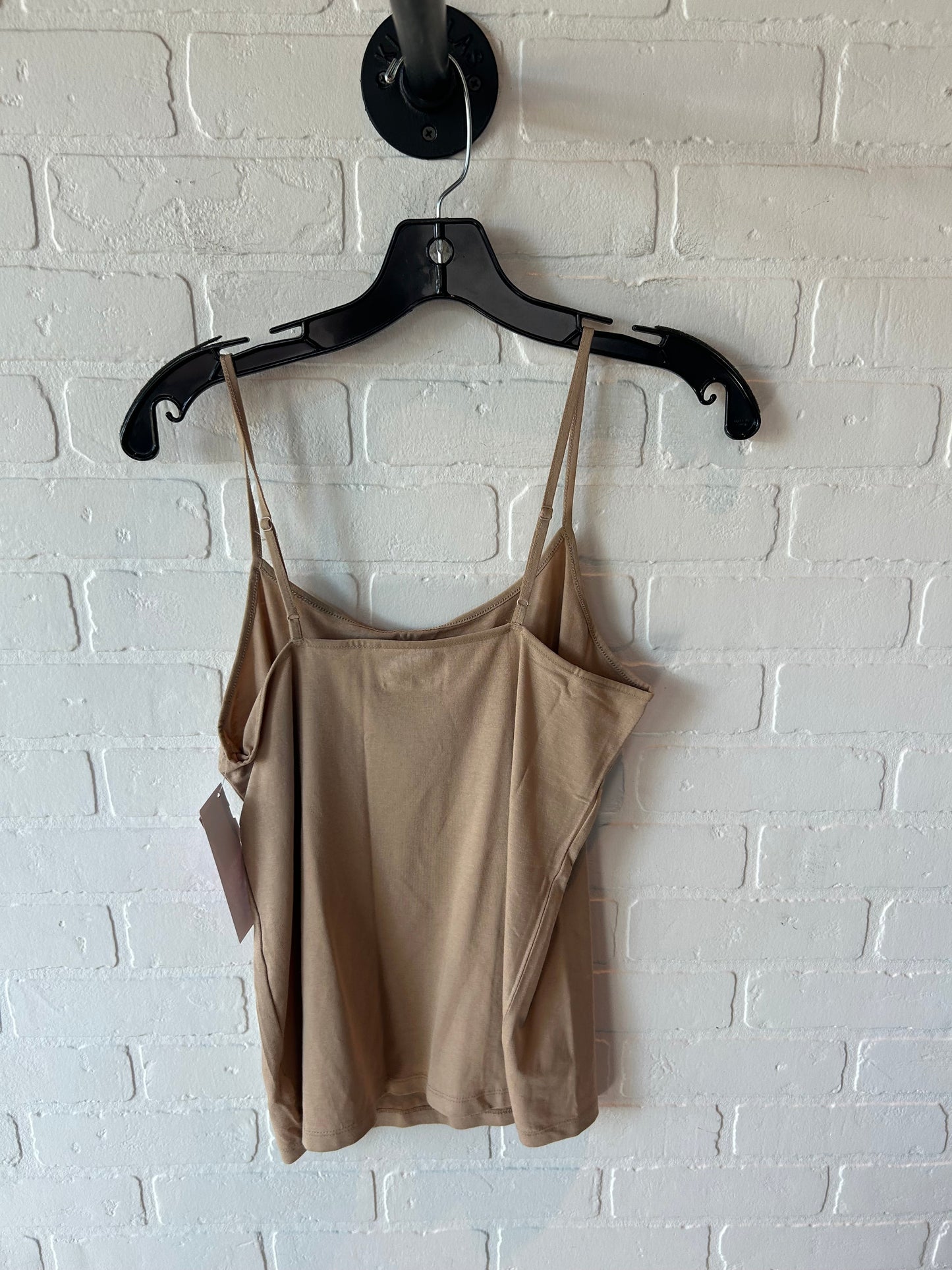 Top Cami By Time And Tru In Tan, Size: M