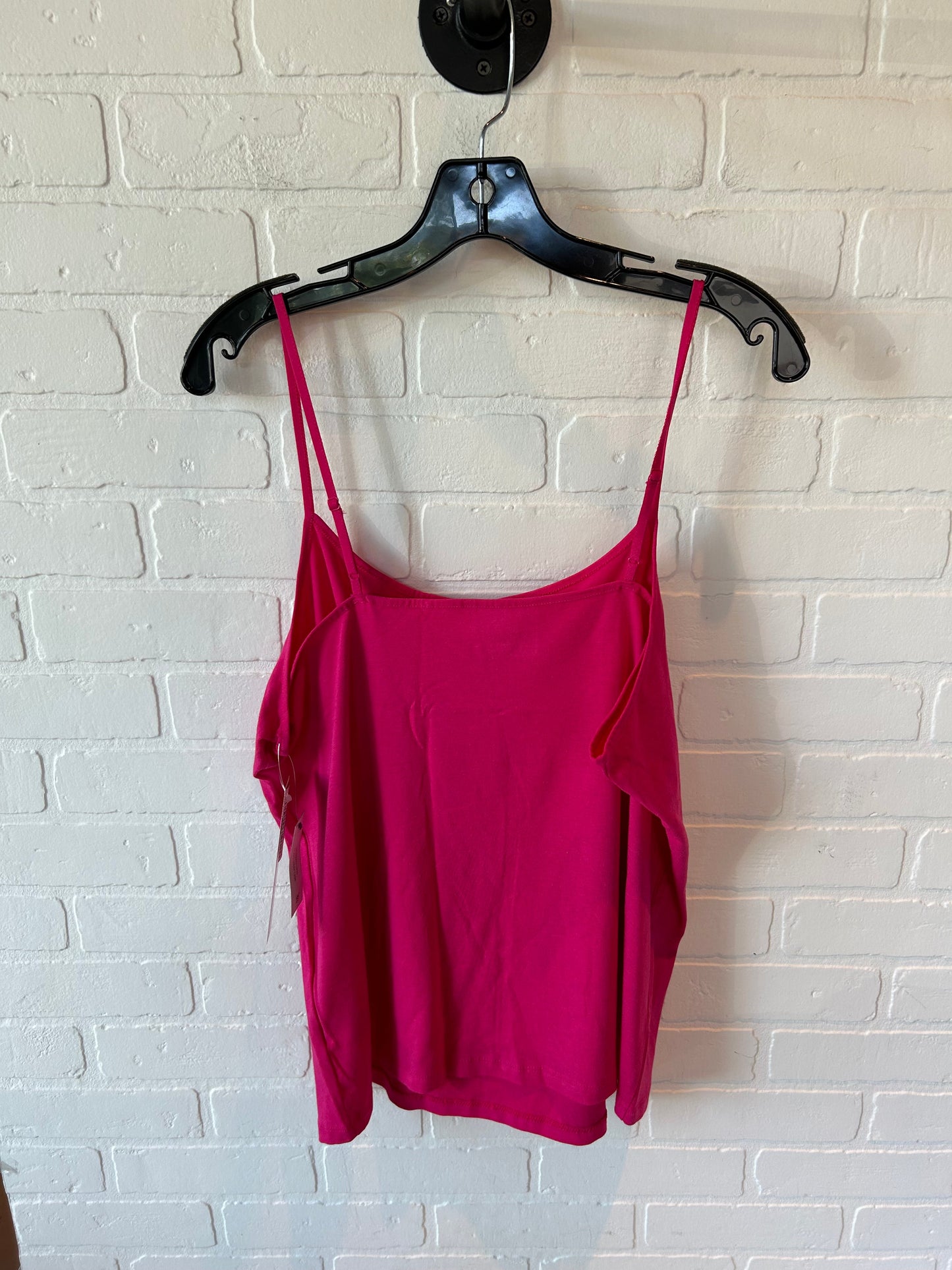 Top Cami By Time And Tru In Pink, Size: Xxl