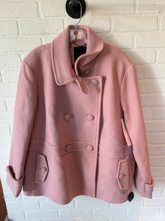 Coat Other By Talbots In Pink, Size: 2x