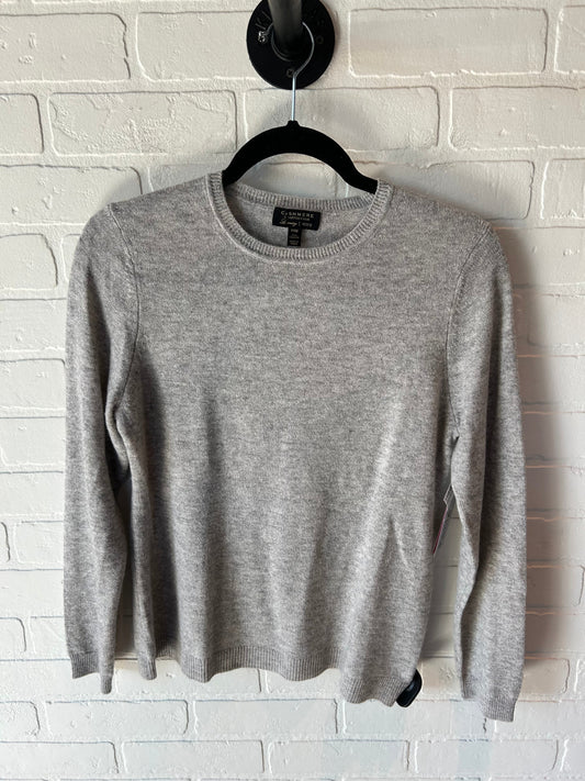 Sweater Cashmere By Charter Club In Grey, Size: M