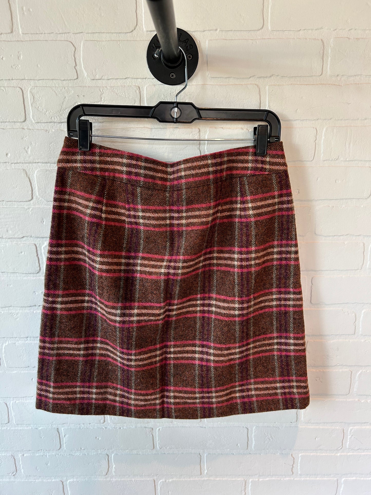 SKIRT MINI & SHORT TALBOTS in PINK & TAN, Size: 10PETITE