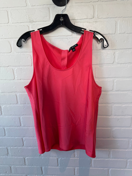 Top Sleeveless By J. Crew In Pink, Size: M