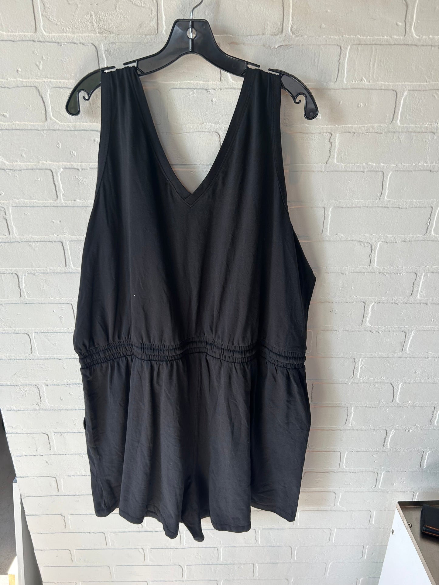 Romper By Calvin Klein In Black & Gold, Size: 2x