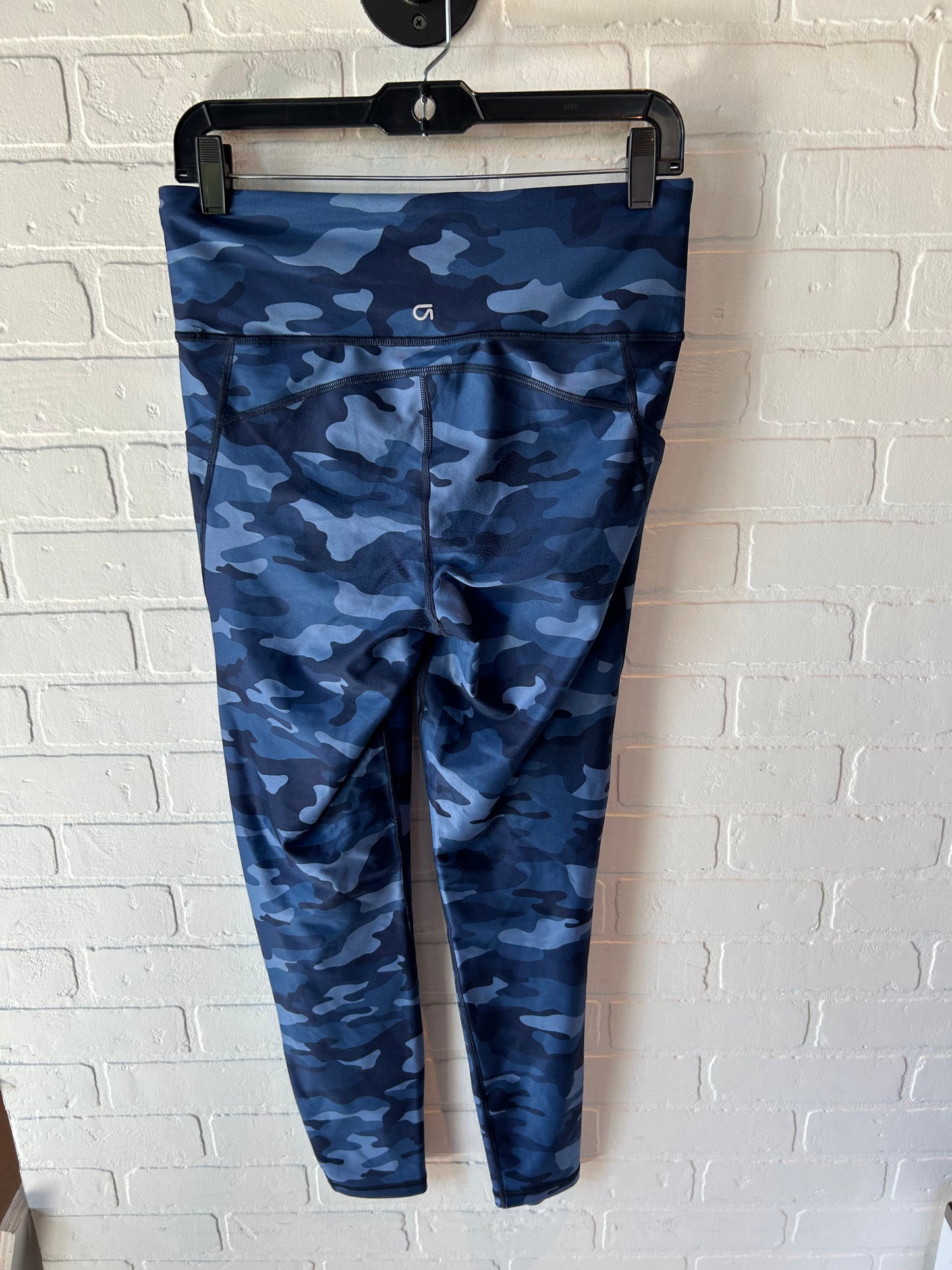 Athletic Leggings By Gapfit In Blue, Size: 8tall