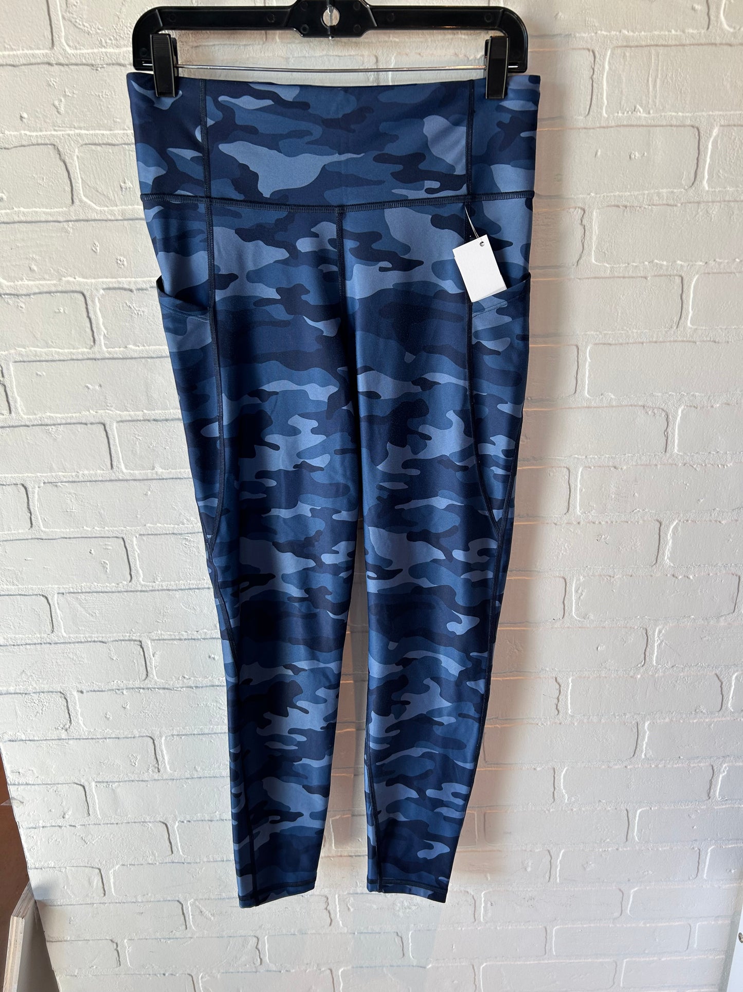 Athletic Leggings By Gapfit In Blue, Size: 8tall