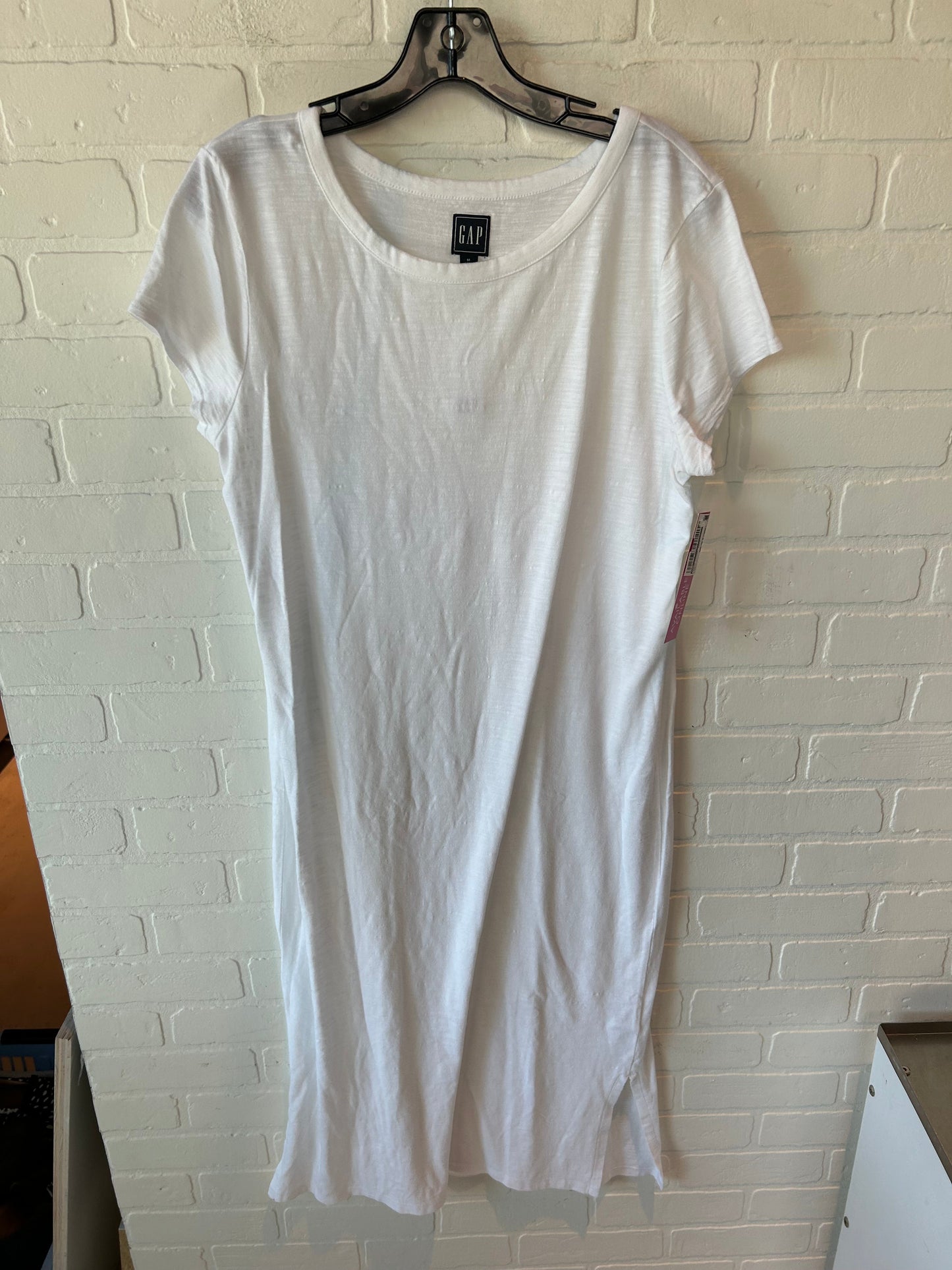 Dress Casual Maxi By Gap In White, Size: M