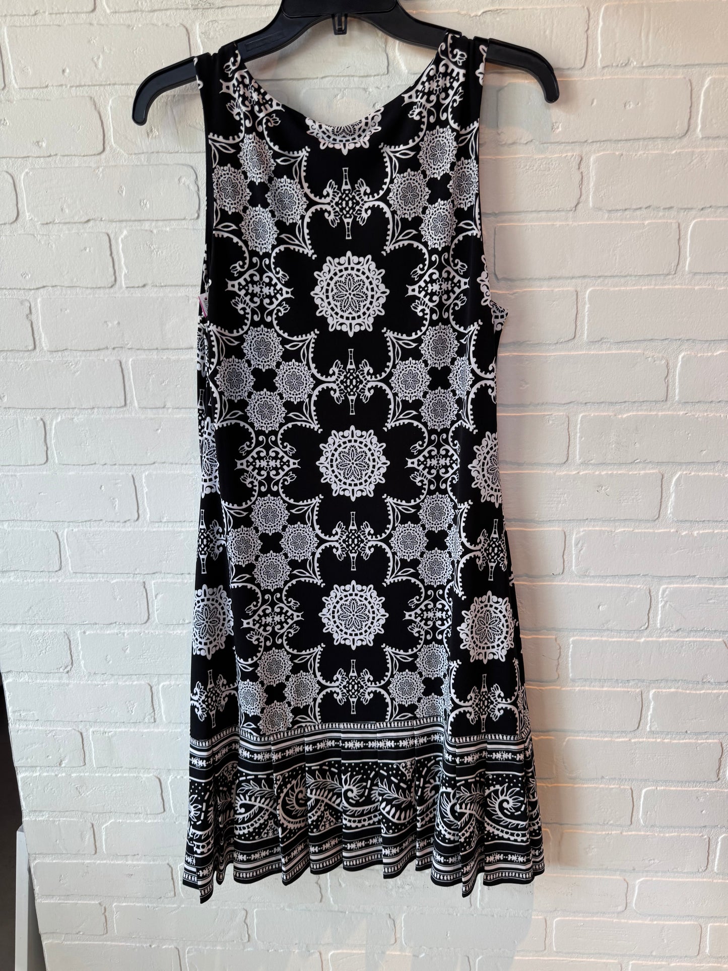 Dress Party Midi By 41 Hawthorn In Black & White, Size: S