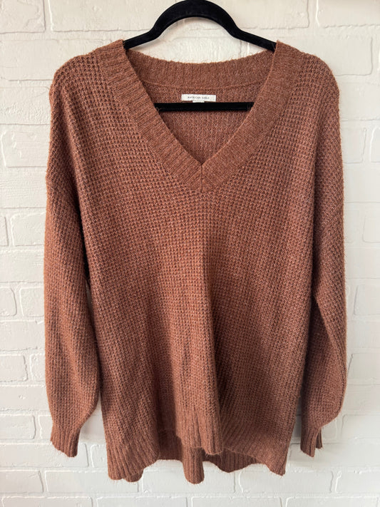 Sweater By American Eagle In Brown, Size: S