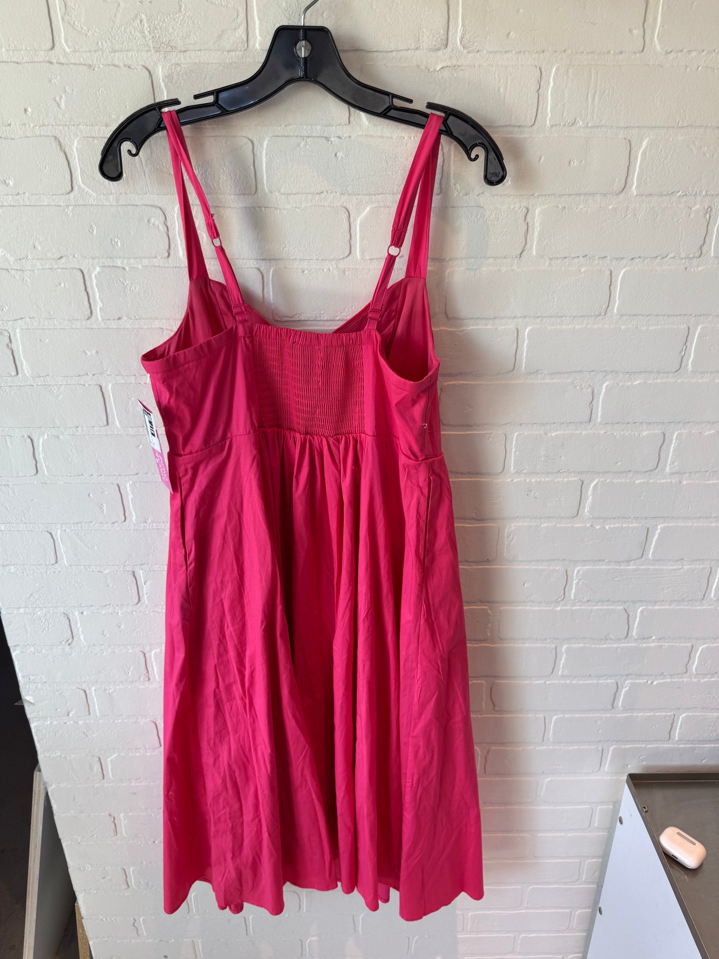 Dress Casual Midi By Torrid In Pink, Size: M