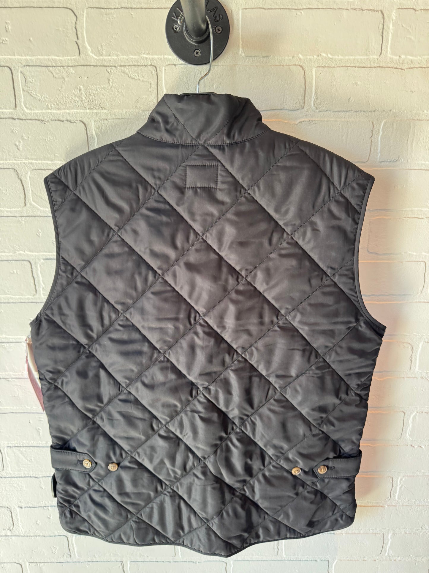 Vest Puffer & Quilted By J. Crew In Black, Size: M