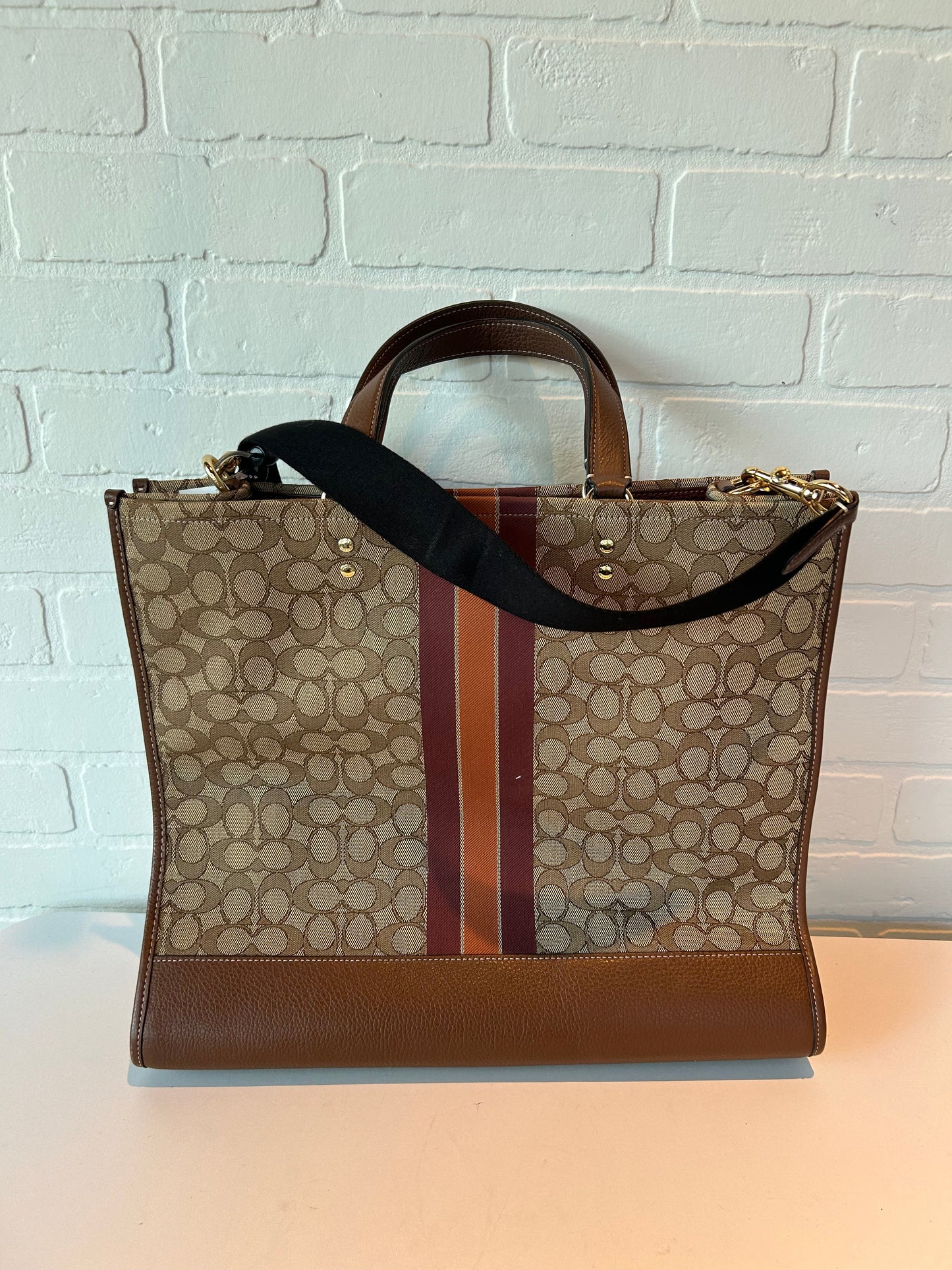 Tote Designer By Coach, Size: Large