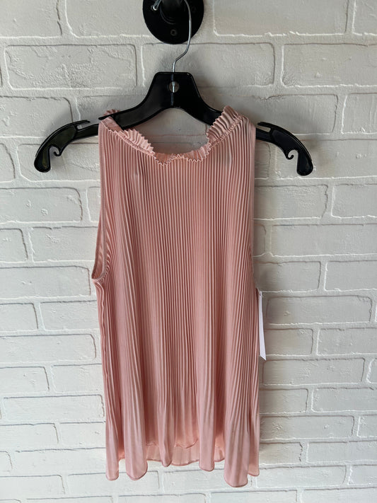 Top Sleeveless By Ann Taylor In Pink, Size: Xs