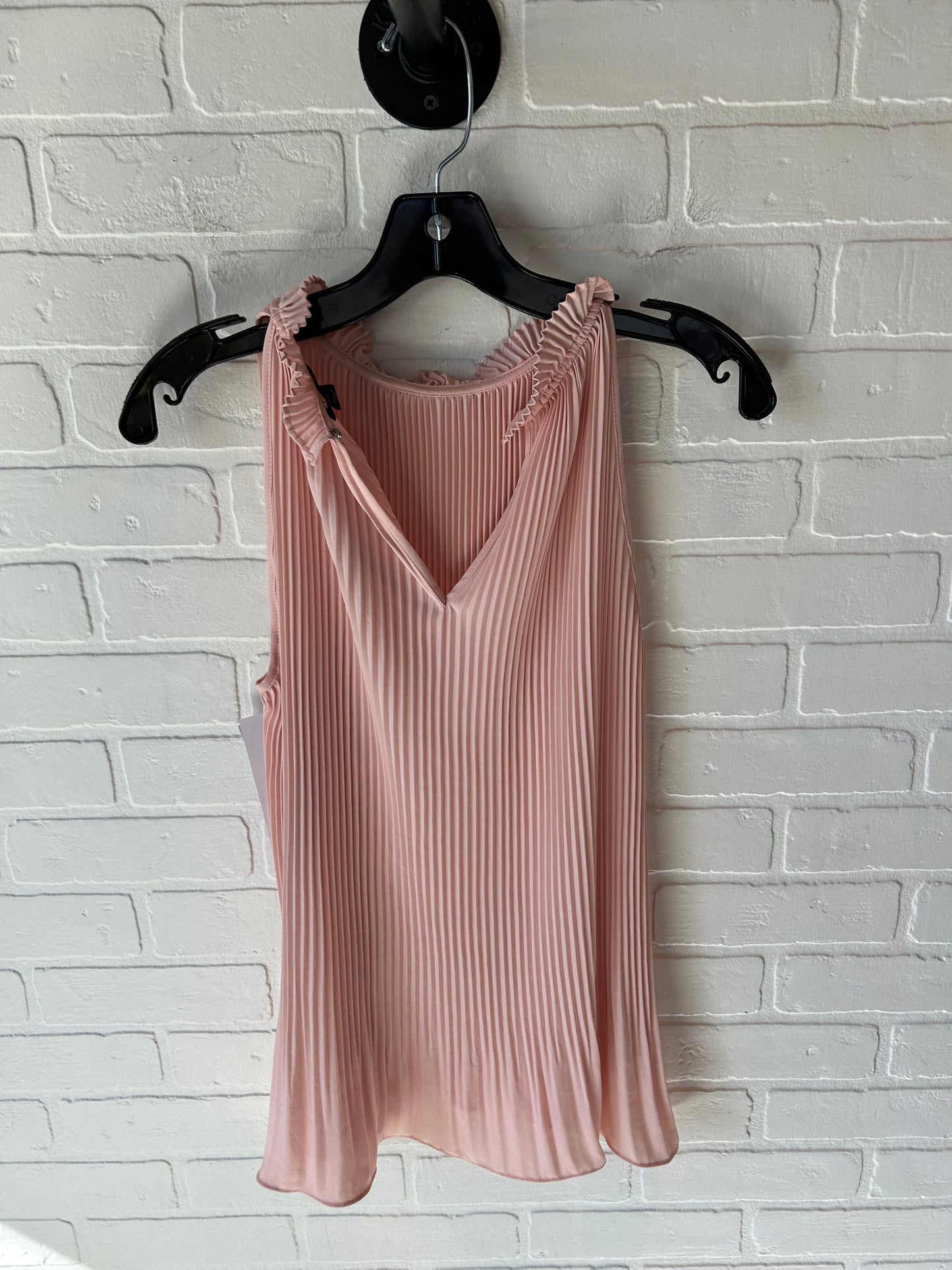 Top Sleeveless By Ann Taylor In Pink, Size: Xs