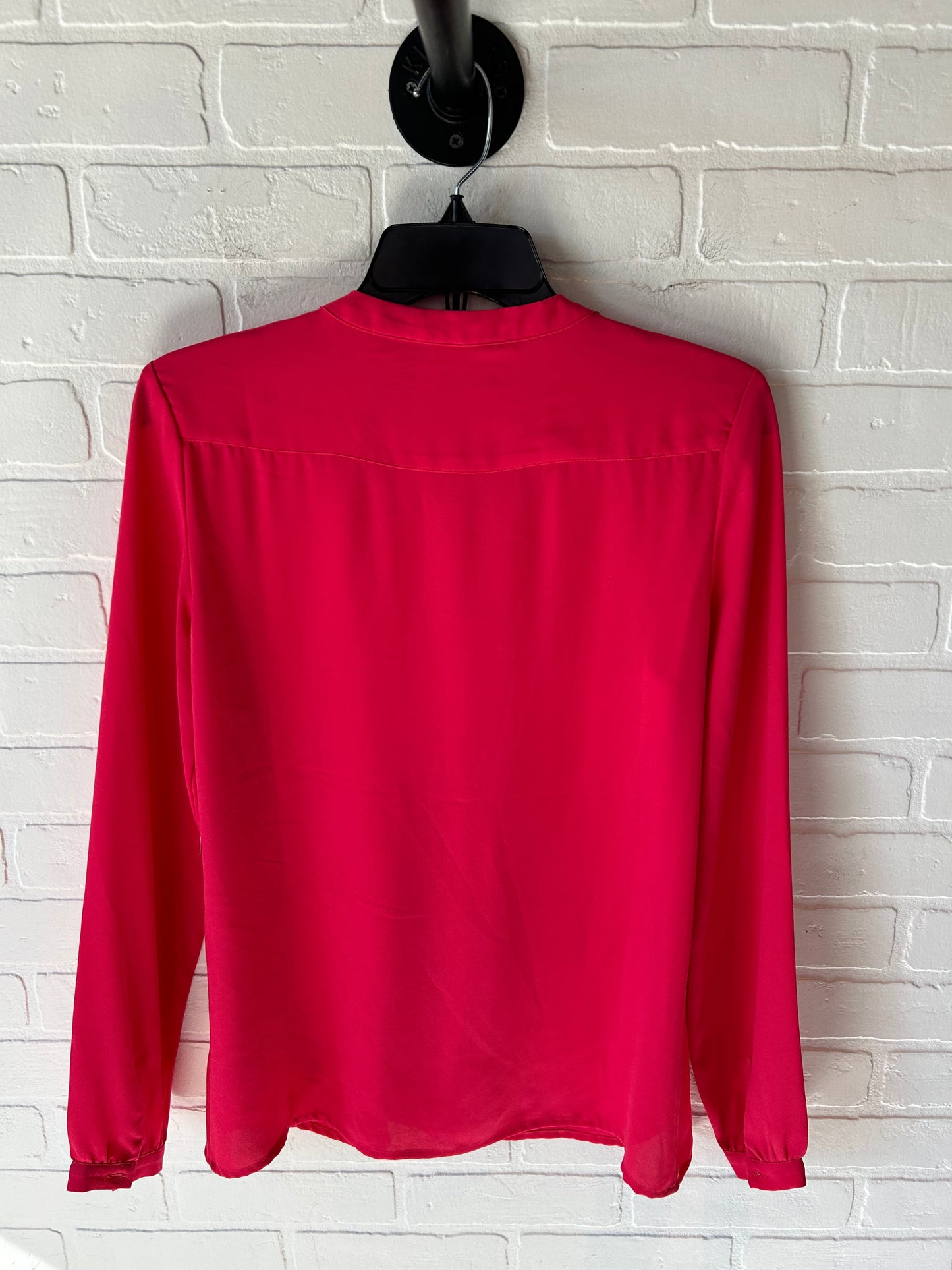 Top Long Sleeve By Banana Republic In Pink, Size: Xs