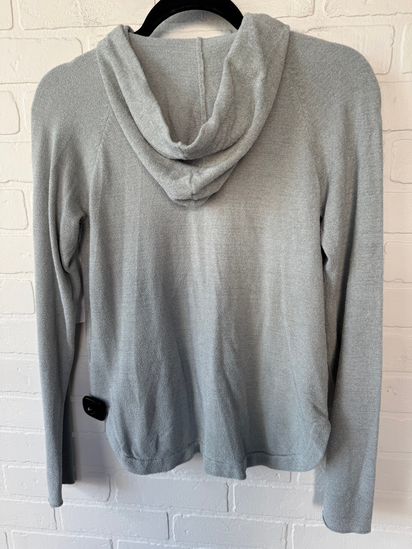 Sweatshirt Hoodie By Barefoot Dreams In Grey, Size: S