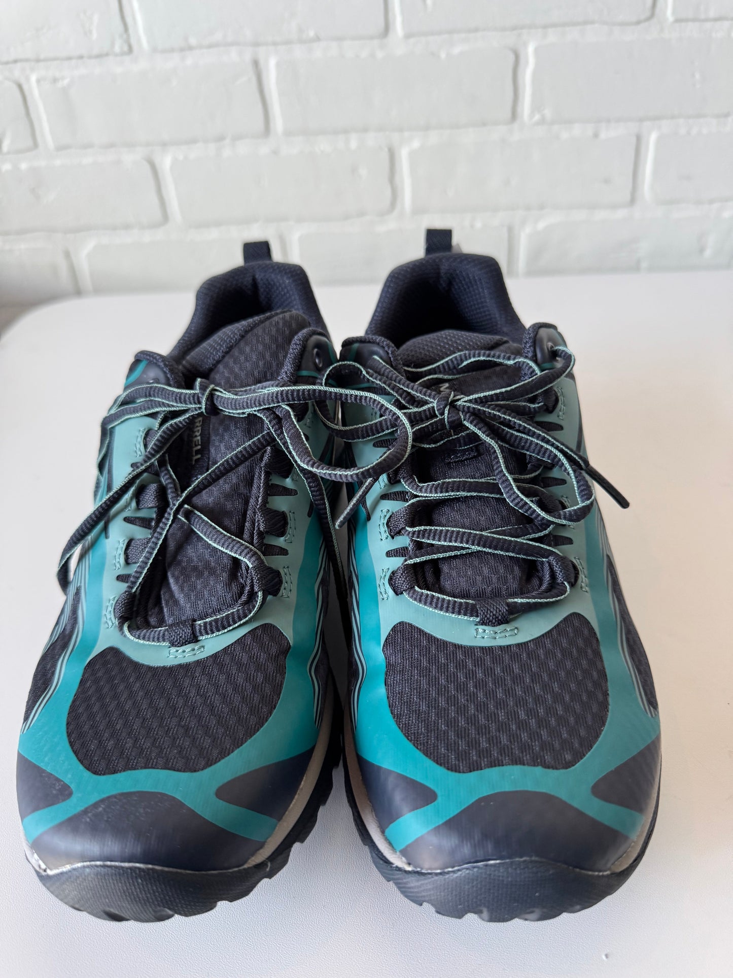 Shoes Athletic By Merrell In Blue, Size: 9