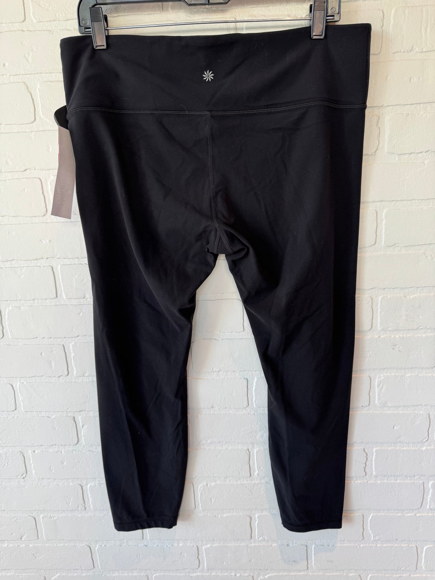 Athletic Leggings By Athleta In Black, Size: 14