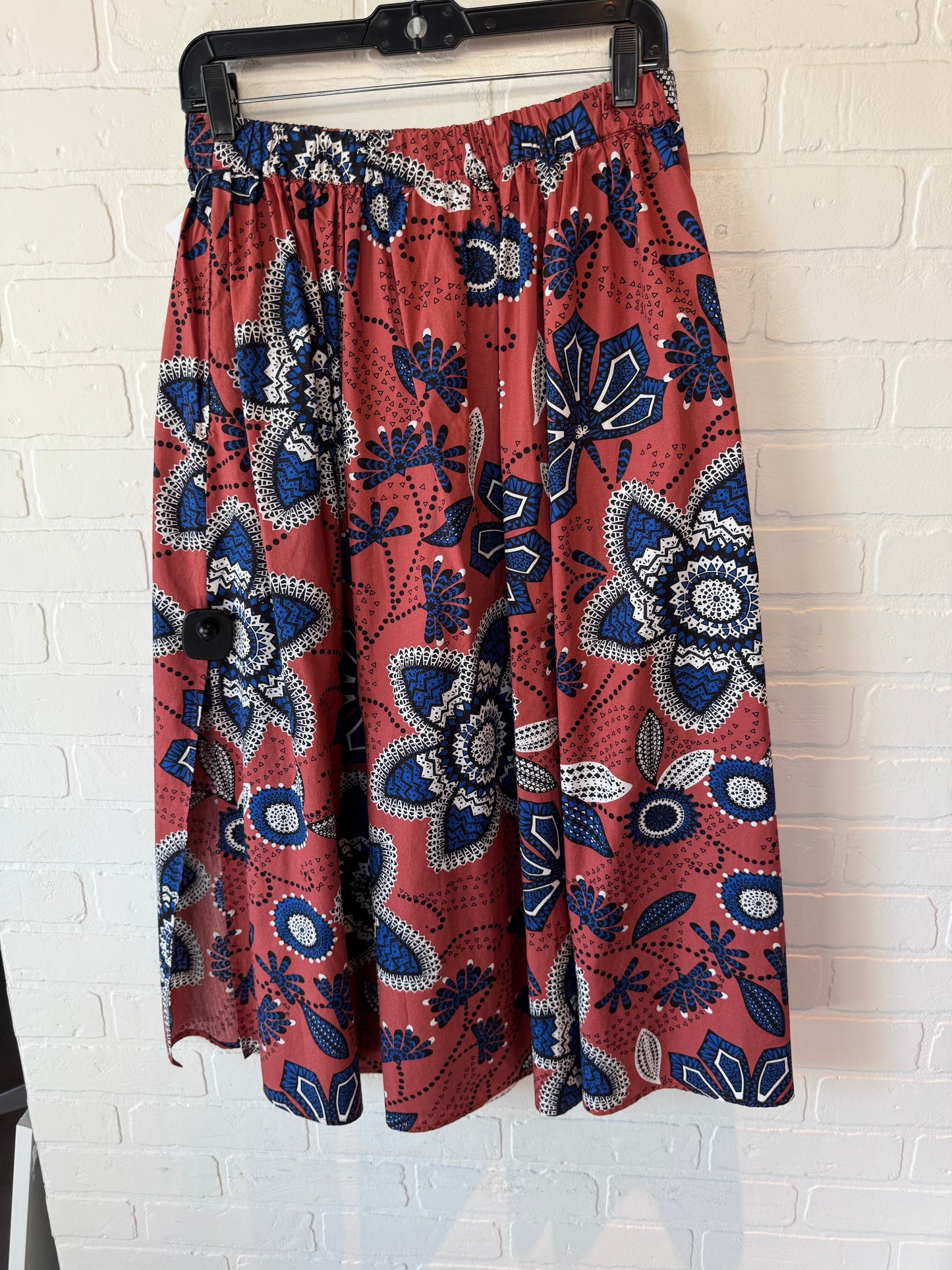 Skirt Maxi By Sundry In Blue & Red, Size: 8