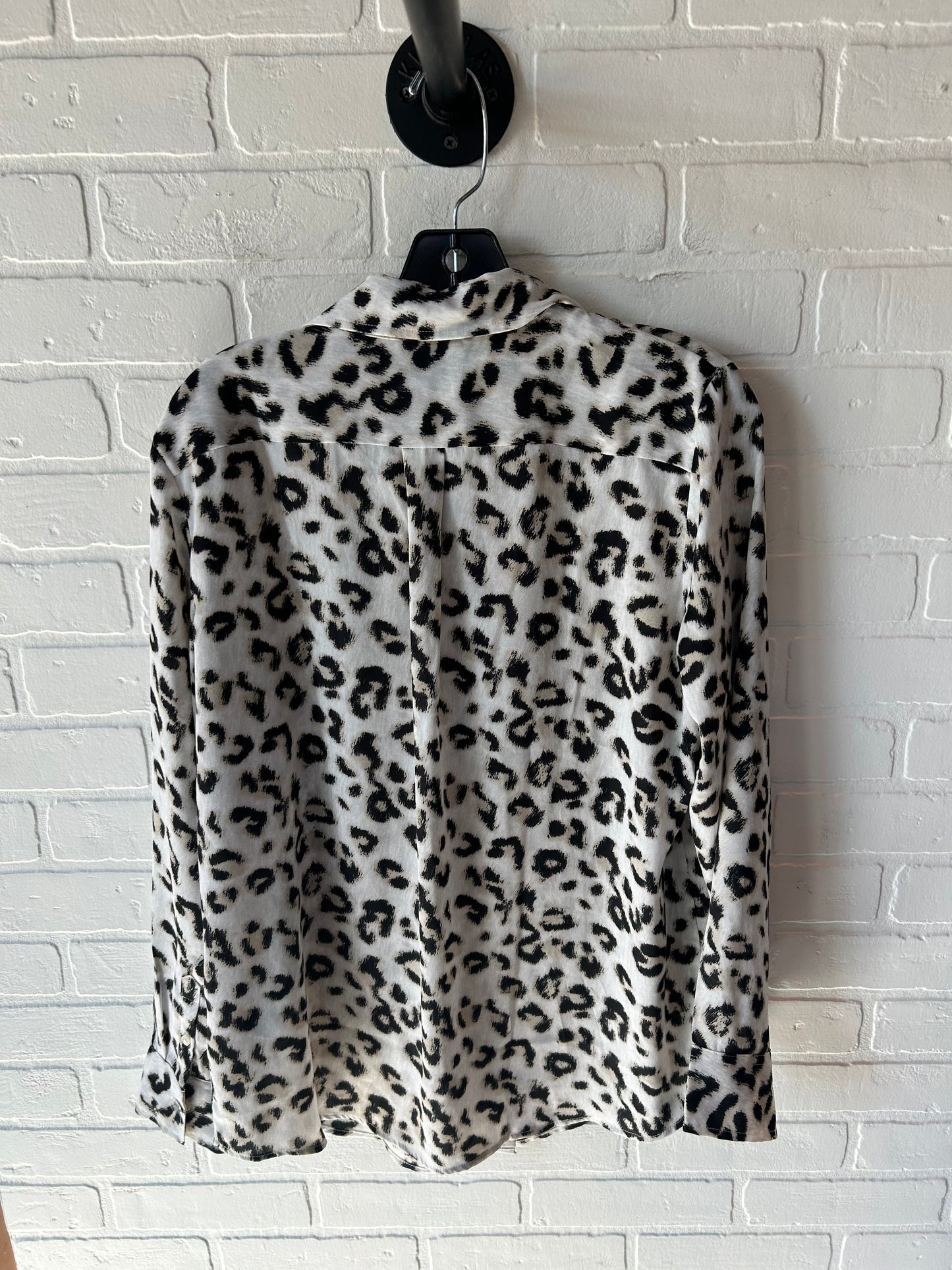 Top Long Sleeve By Banana Republic In Animal Print, Size: M