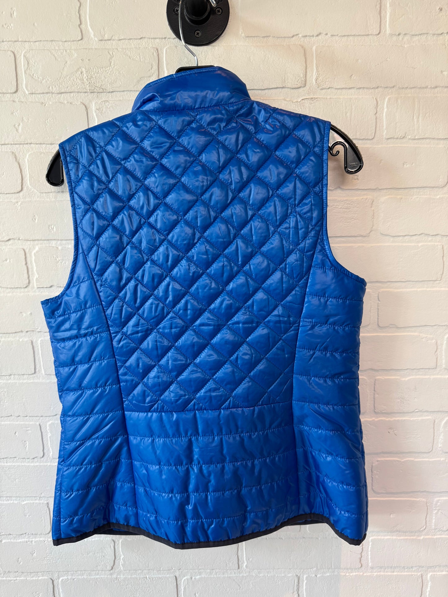 Vest Puffer & Quilted By Talbots In Blue, Size: Mp