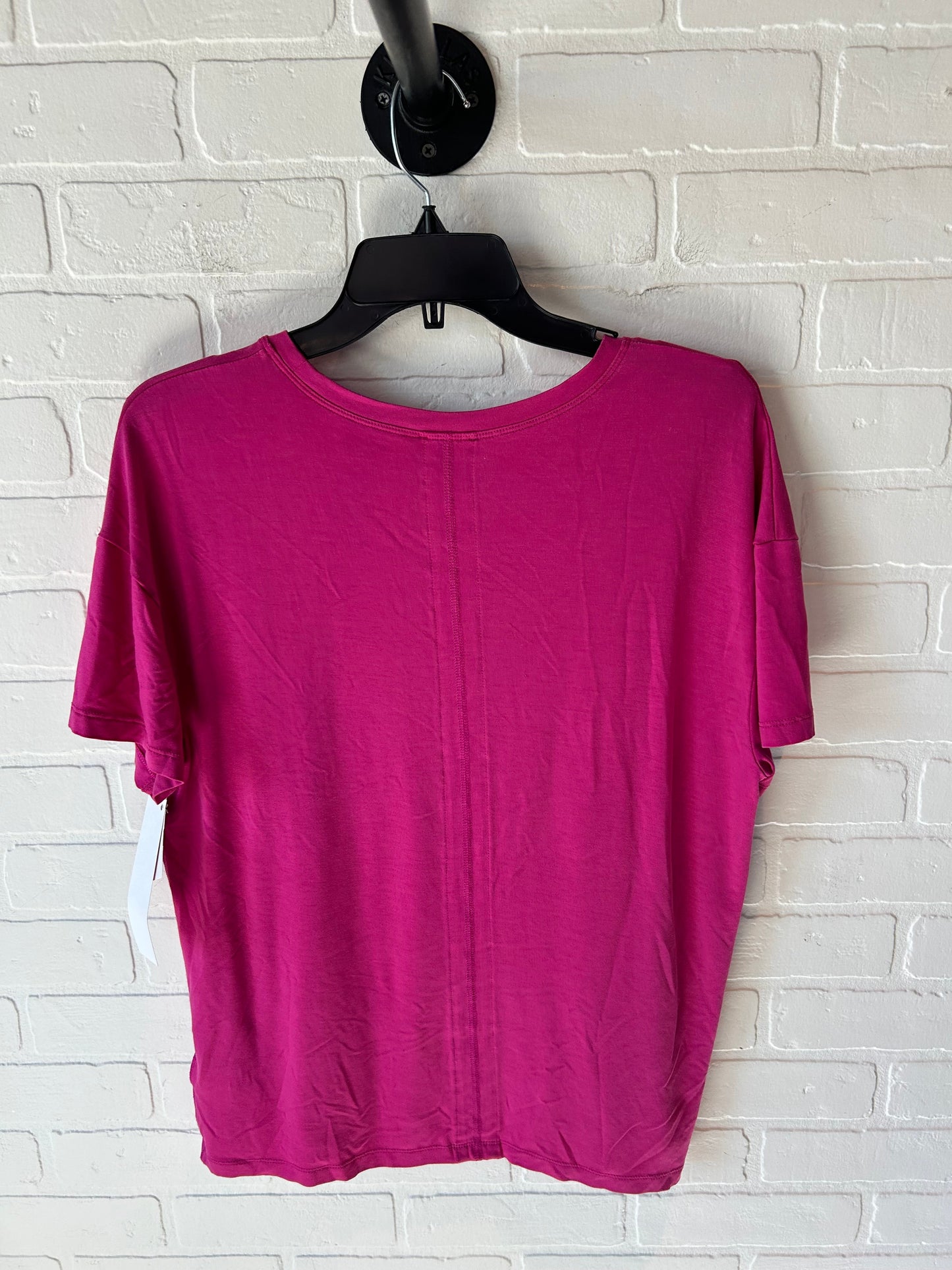 Top Short Sleeve Basic By Express In Pink, Size: M