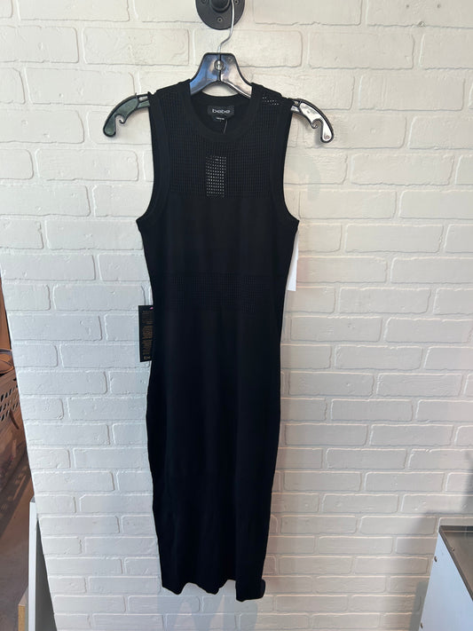 Dress Casual Maxi By Bebe In Black, Size: L