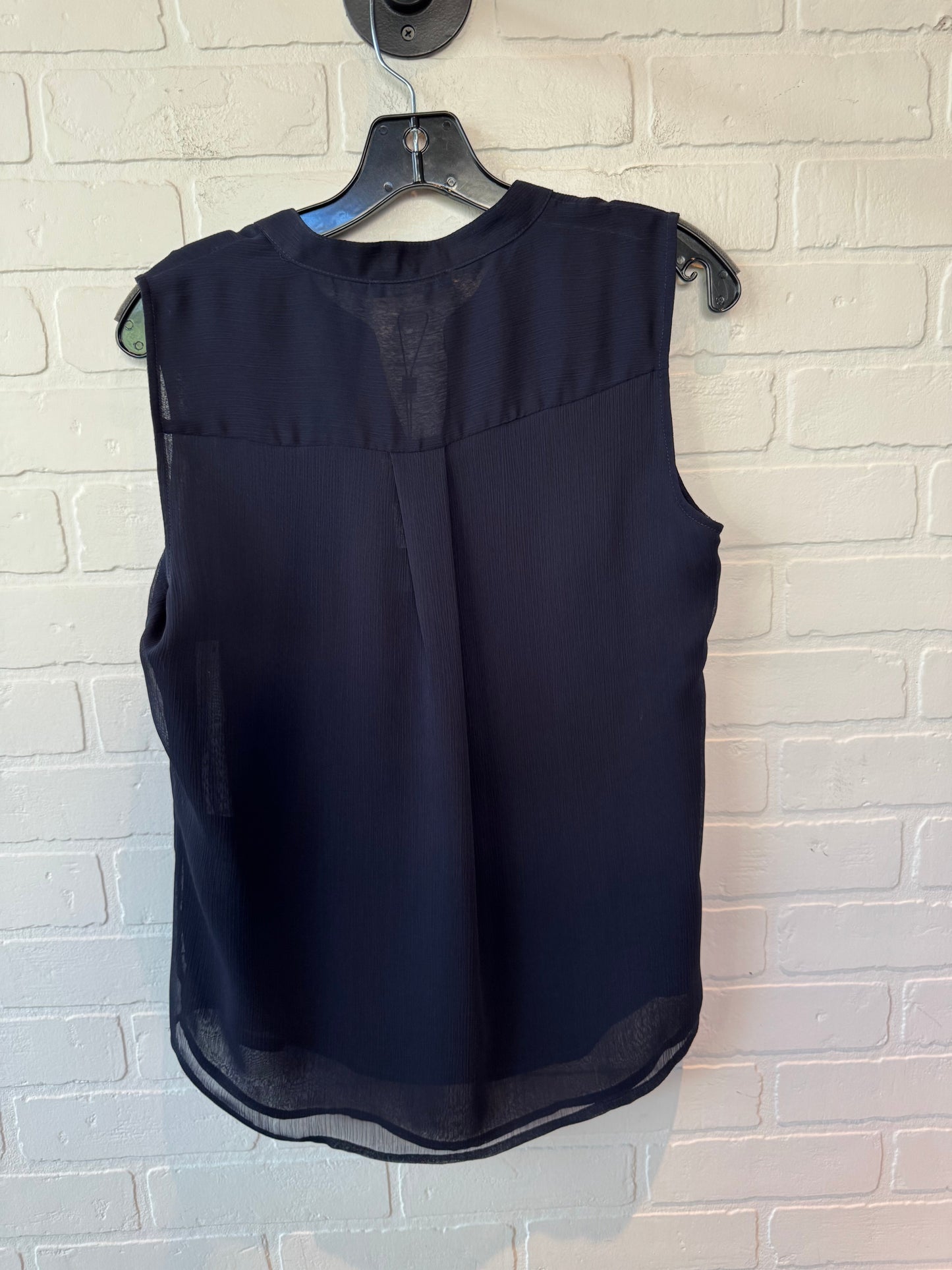 Top Sleeveless By Tommy Hilfiger In Blue, Size: M