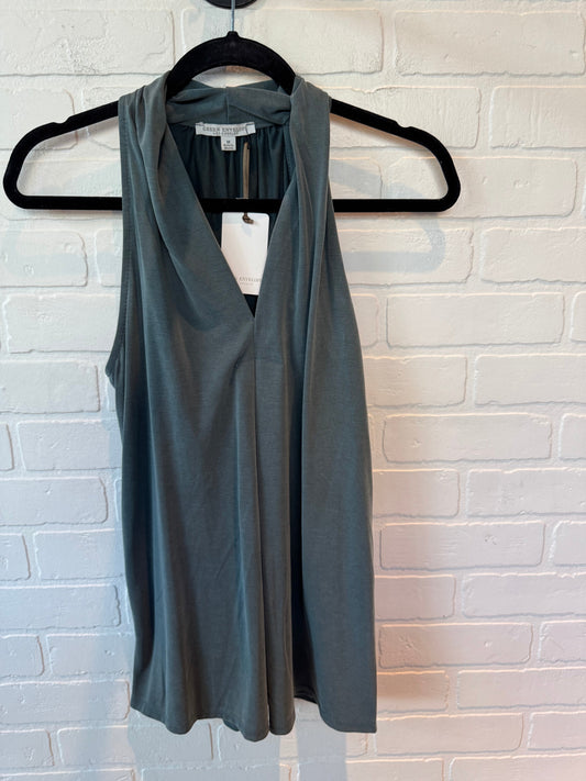 Top Sleeveless By Green Envelope In Green, Size: M